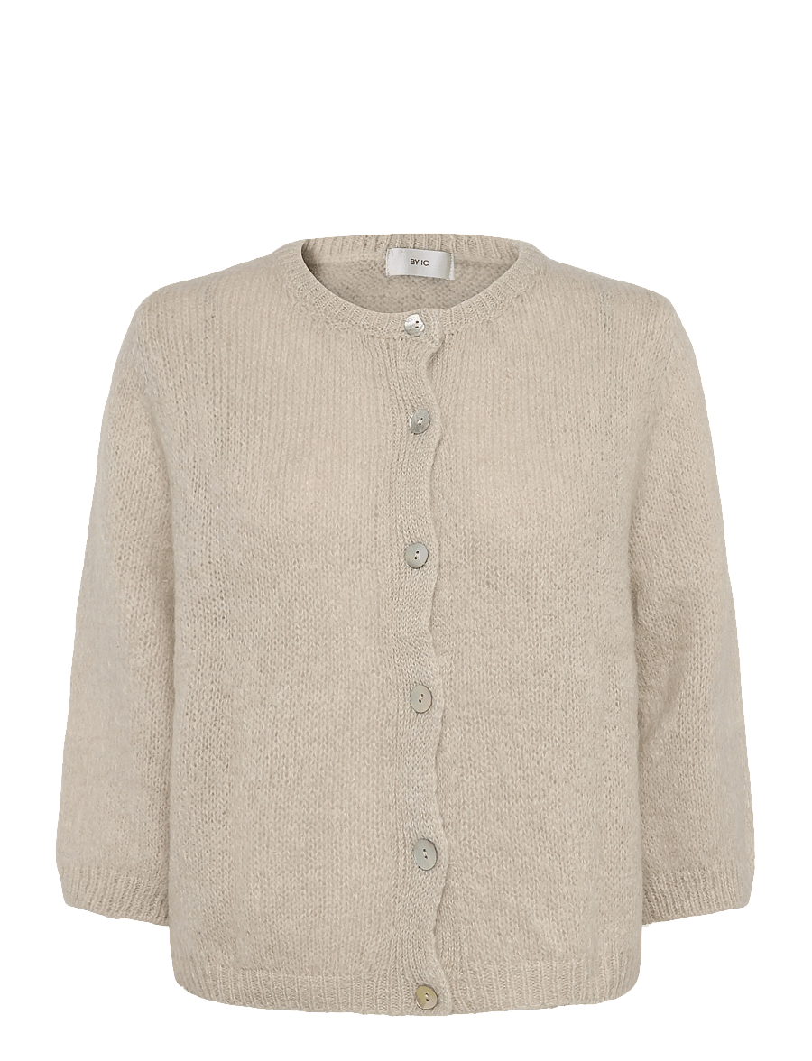 BYIC - IdaIC 3/4 Cardigan - strickjacken - beige - 1