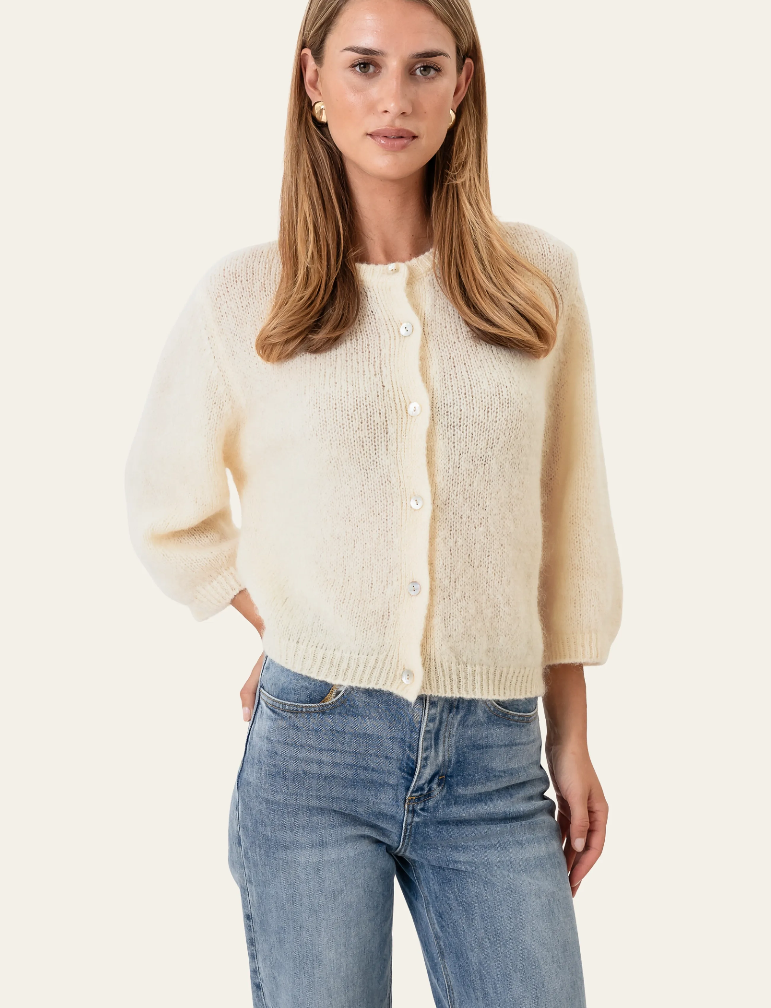 BYIC Idaic 3/4 Cardigan dam – bild 5