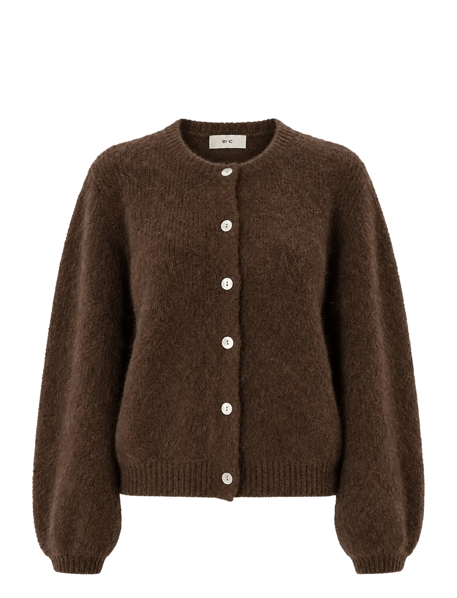 BYIC - MelinaIC Cardigan - strickjacken - dark brown - 1
