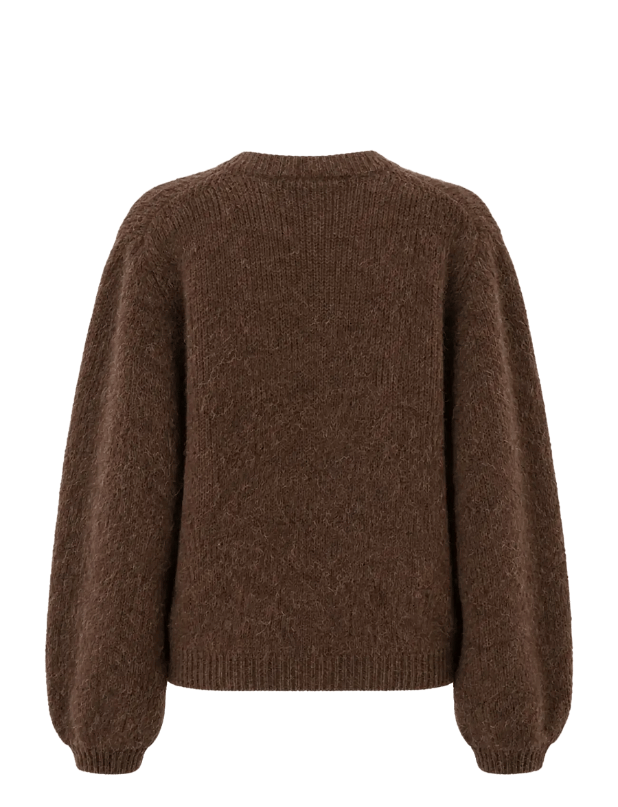 BYIC - MelinaIC Cardigan - strickjacken - dark brown - 2