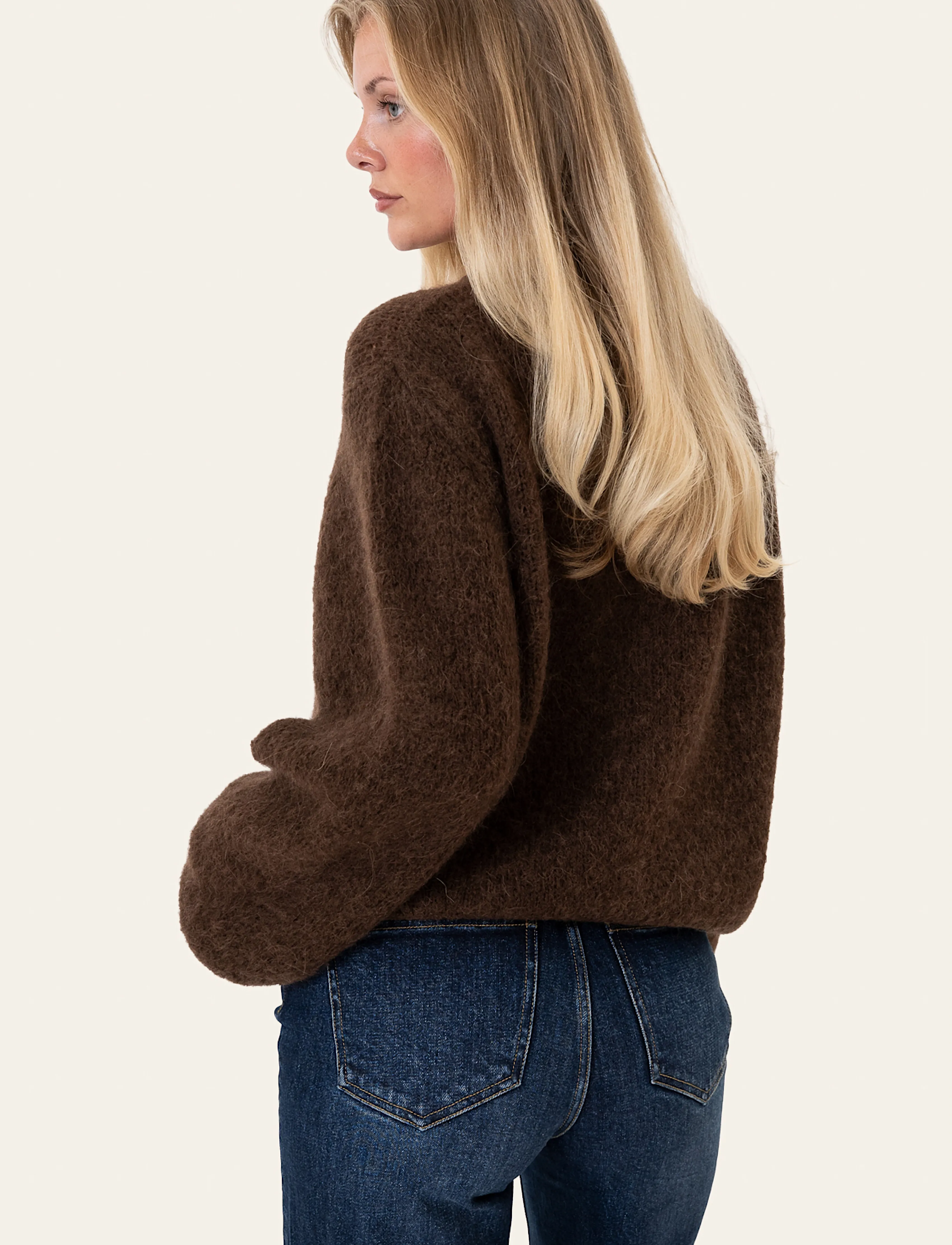 BYIC - MelinaIC Cardigan - strickjacken - dark brown - 3