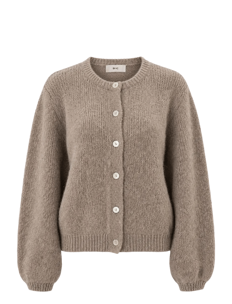 BYIC - MelinaIC Cardigan - strickjacken - greige - 1