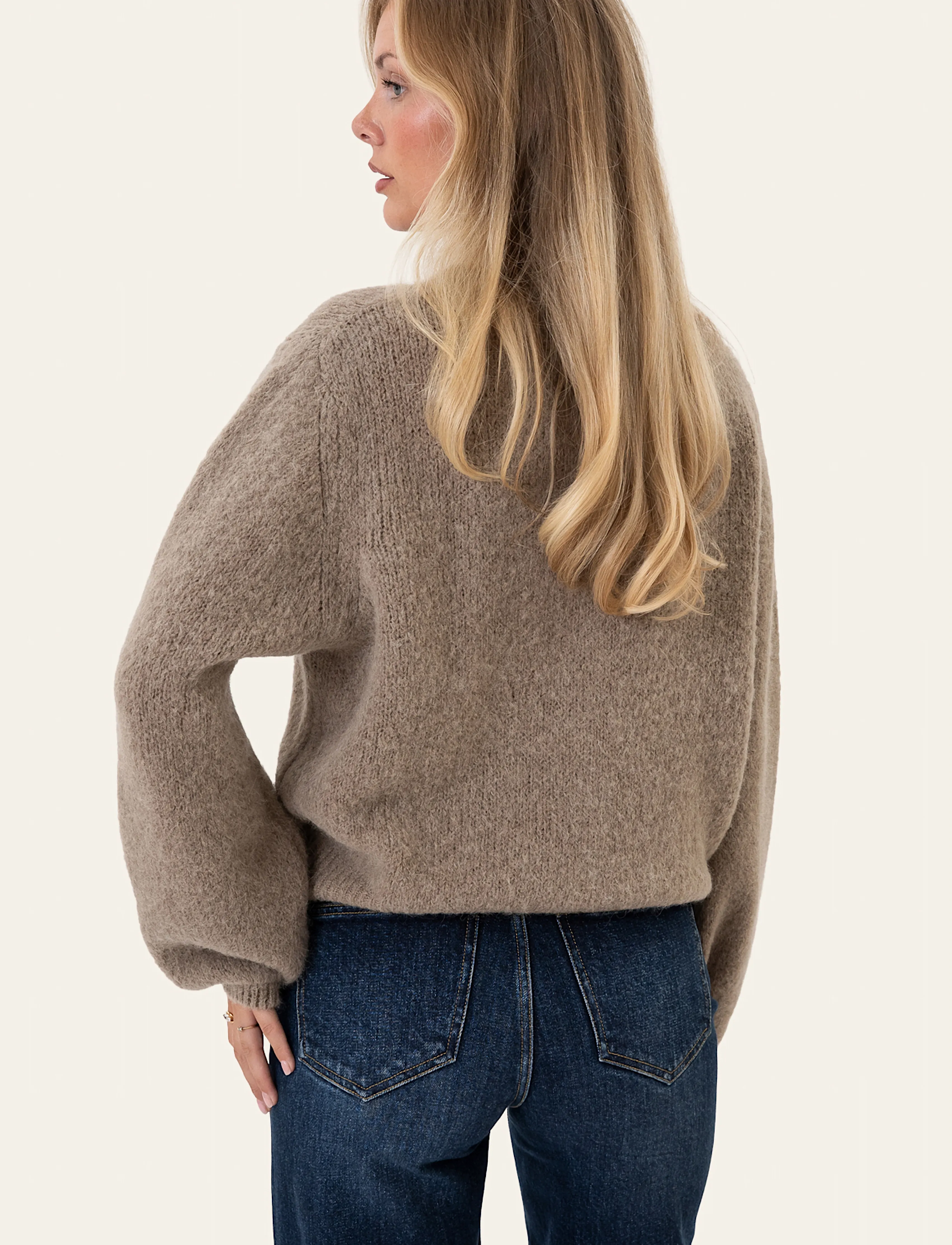 BYIC - MelinaIC Cardigan - strickjacken - greige - 4