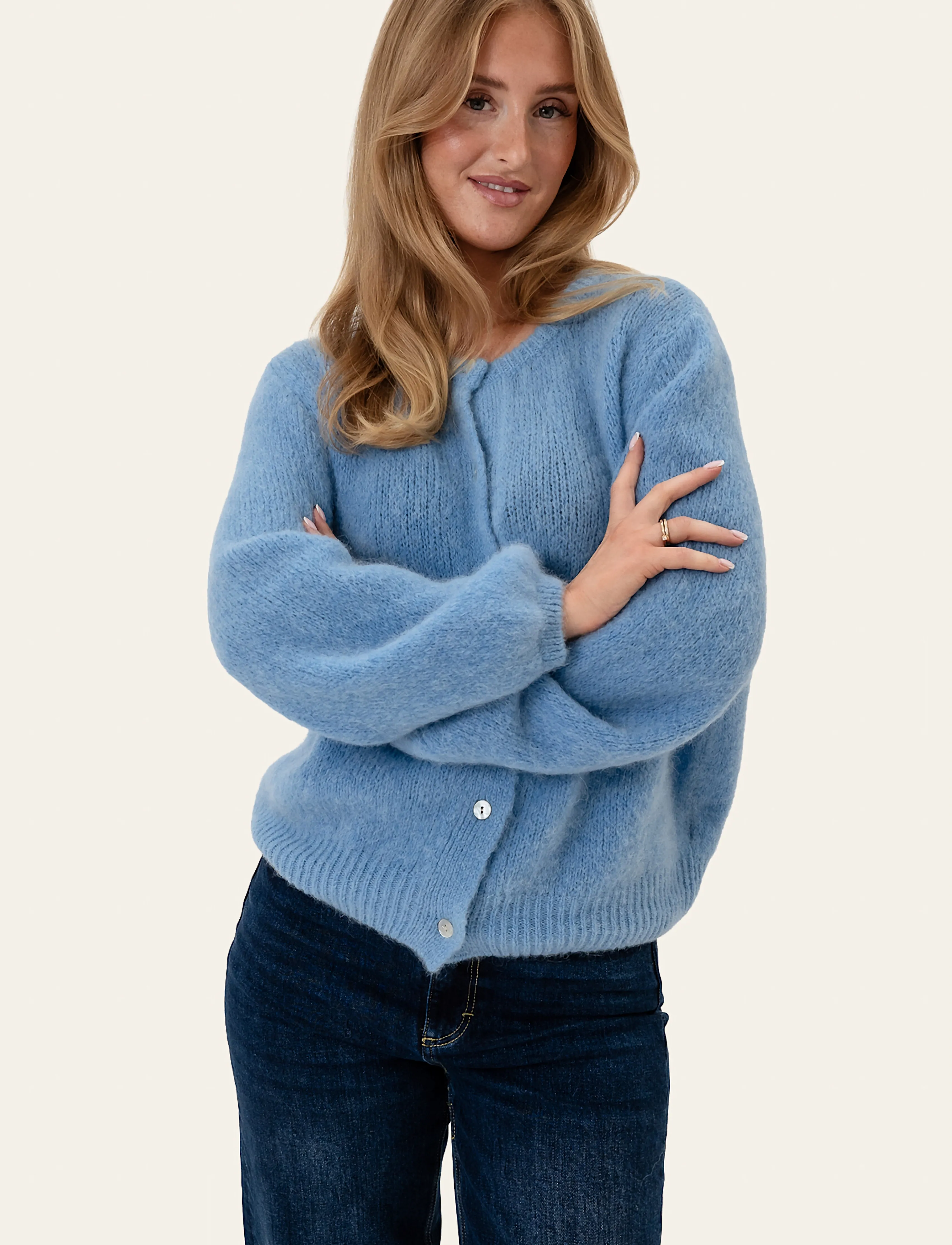BYIC - MelinaIC Cardigan - strickjacken - sky blue - 0