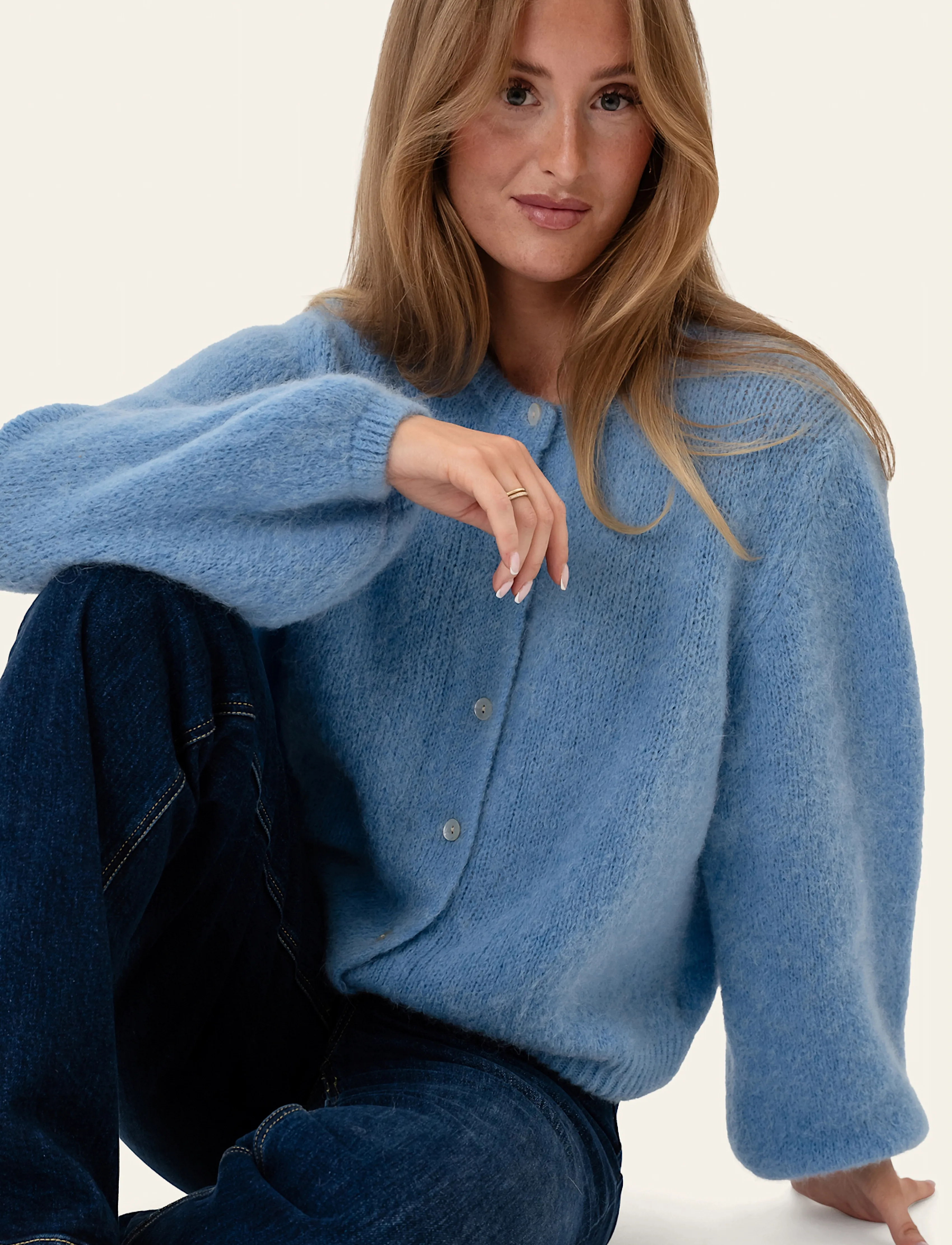 BYIC - MelinaIC Cardigan - strickjacken - sky blue - 5