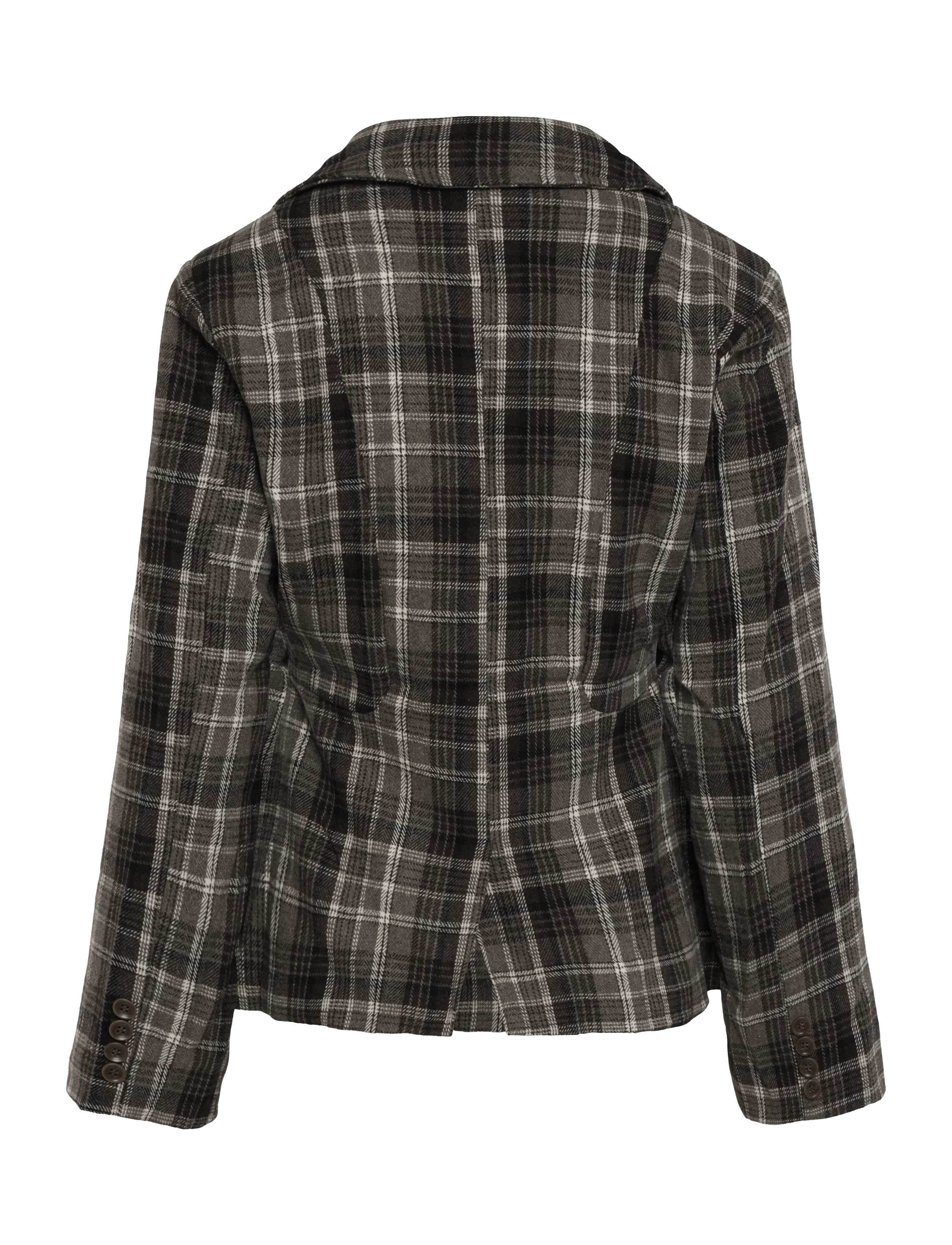 BYIC - StineIC Blazer - einreihige blazer - brown heritage checks - 1