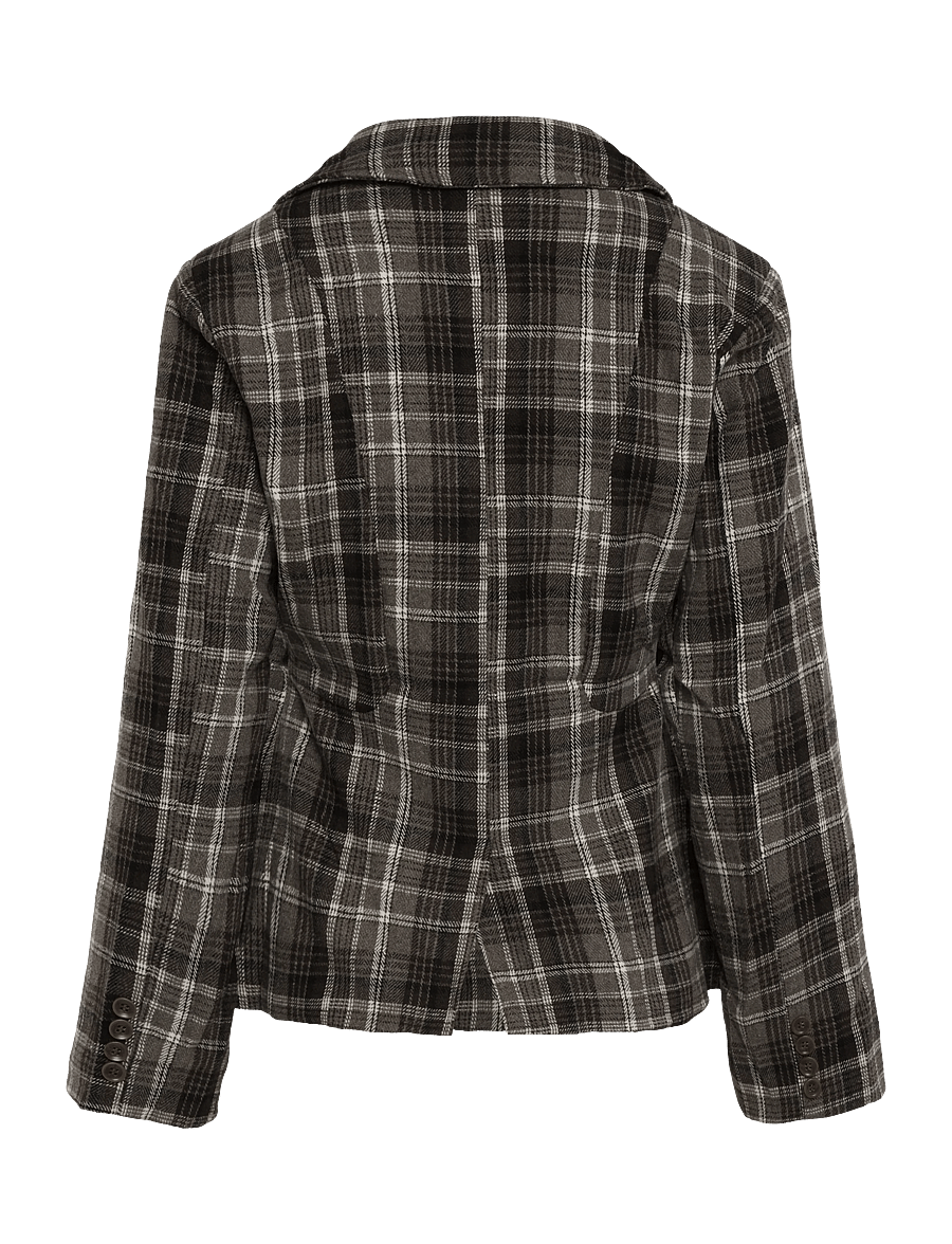 BYIC - StineIC Blazer - einreihige blazer - brown heritage checks - 1