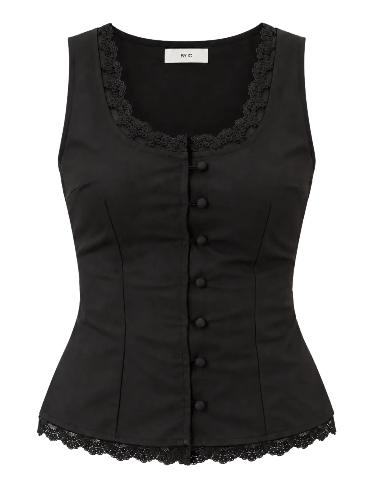 BYIC - ElsieIC Top - black lace - 1