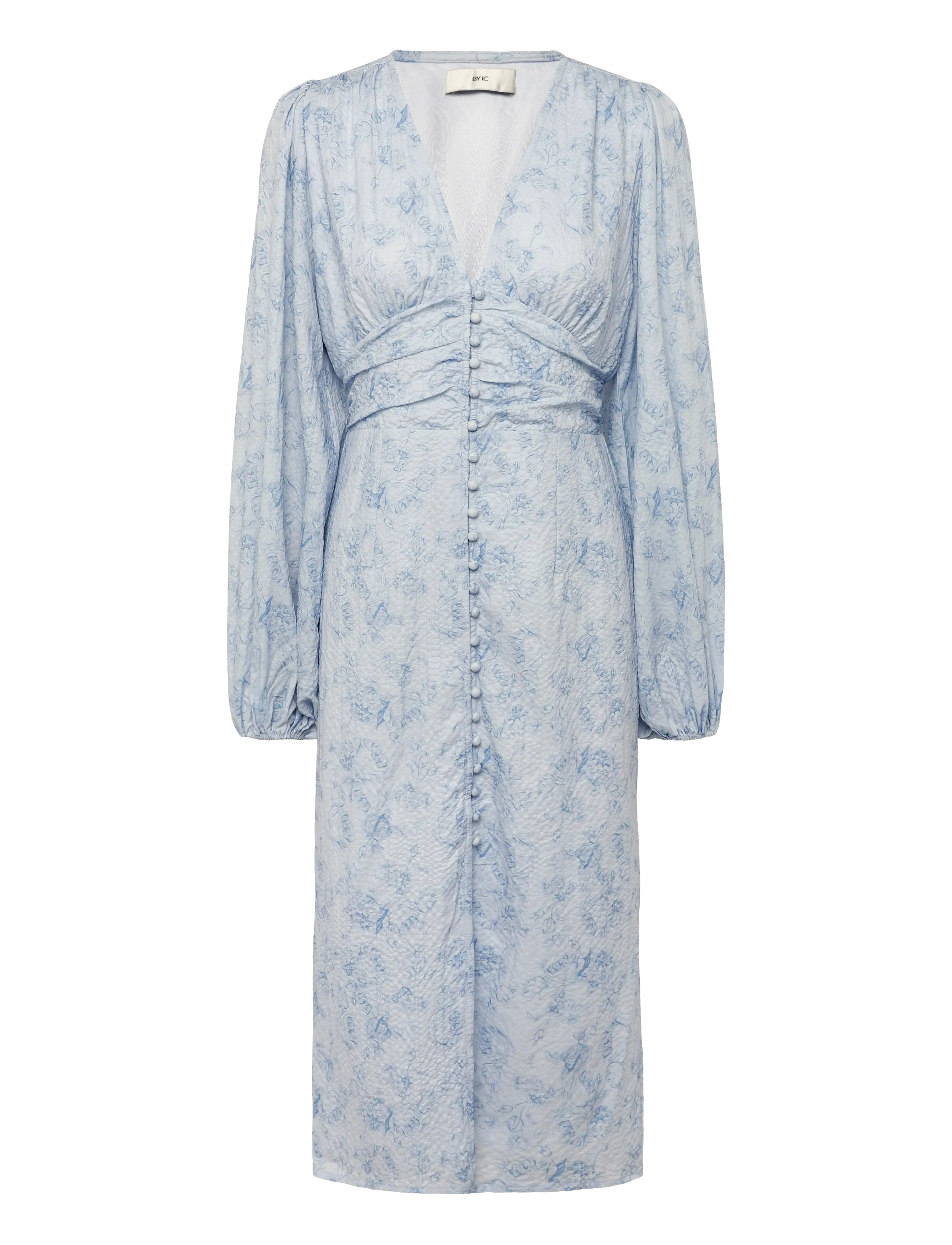 BYIC - AdaIC Long Dress - soft blue blossom - 1