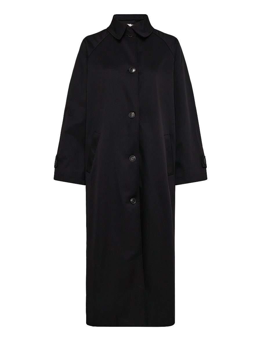 BYIC - AvaIC Trenchcoat - trenchcoats - black - 1