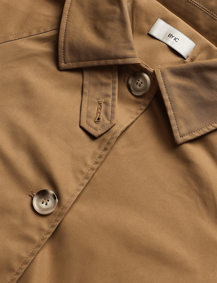 BYIC - AvaIC Trenchcoat - vihmamantlid - camel - 4