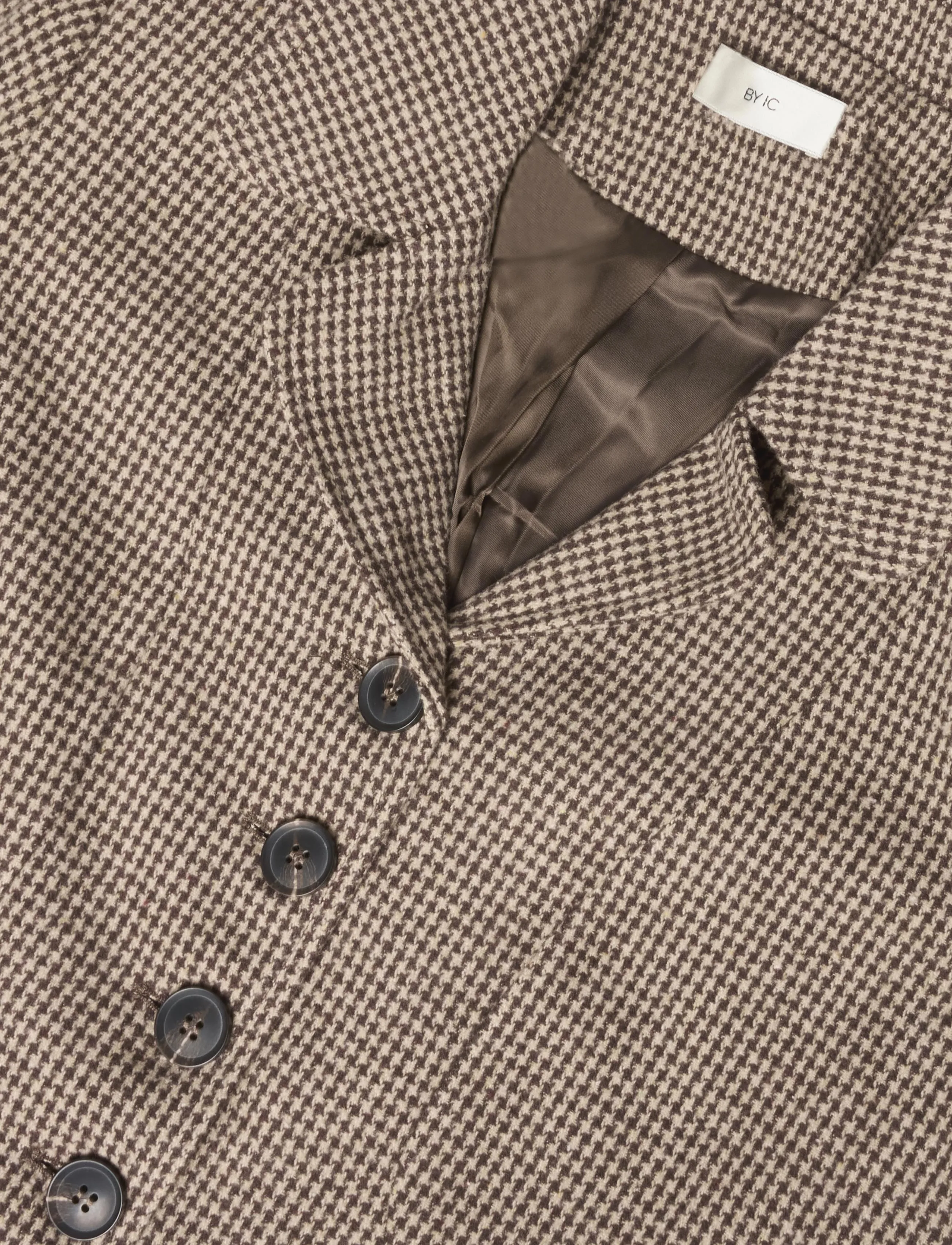 BYIC - VeraIC Trenchcoat - leichte mäntel - brown checks - 2