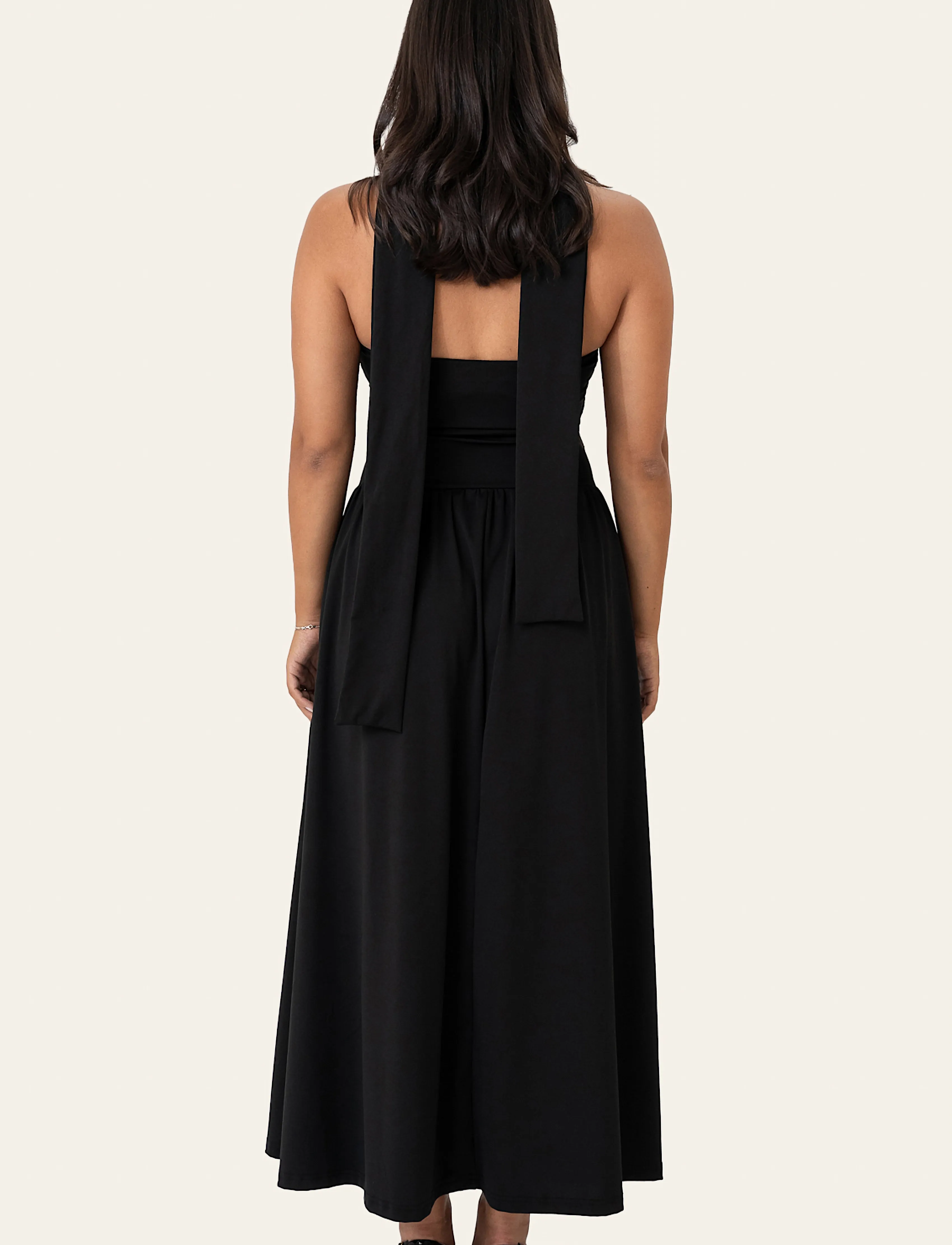 BYIC - AstridIC Long Dress - maksikleidid - black - 3
