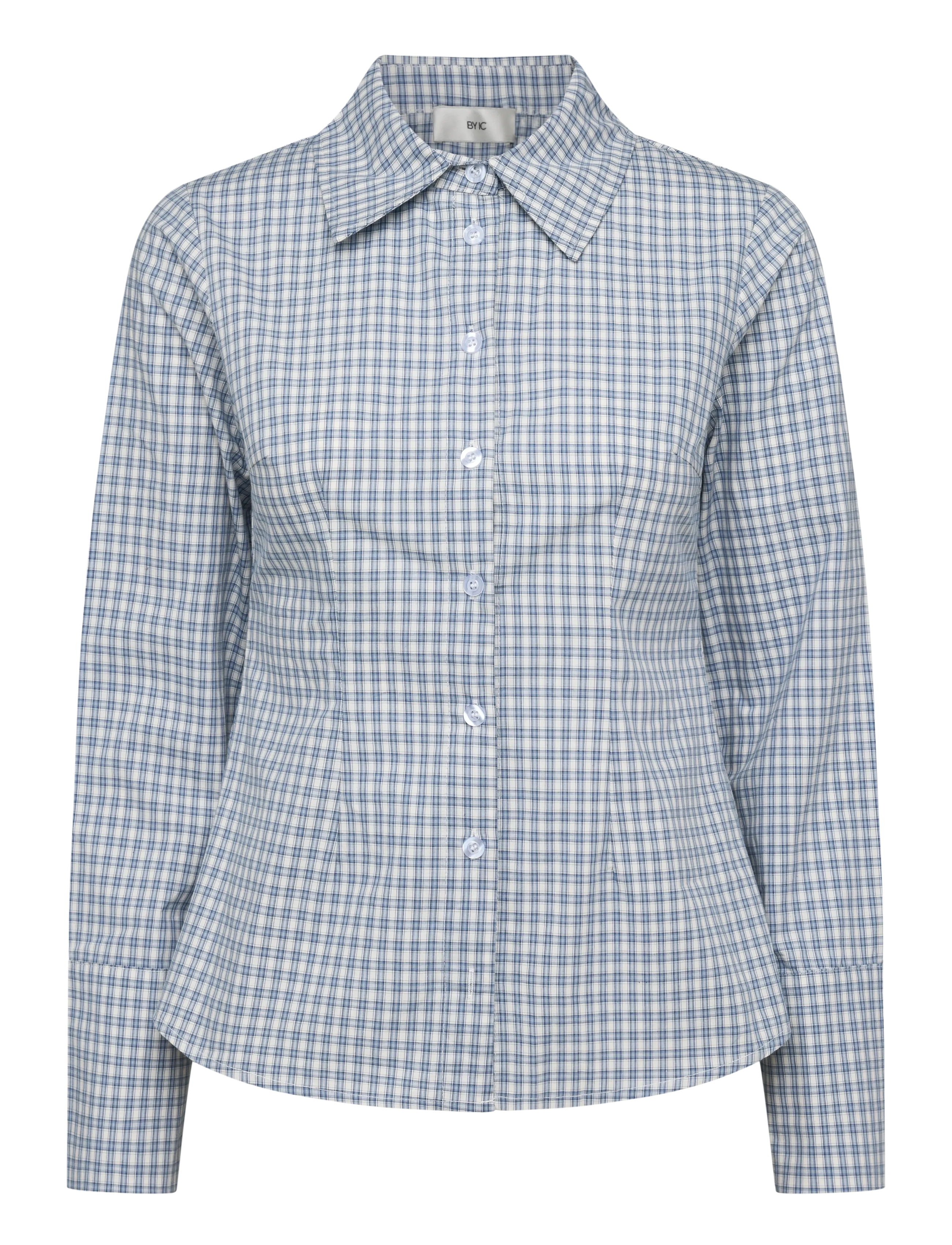 BYIC - SiljeIC Shirt - langärmlige hemden - blue checks - 1