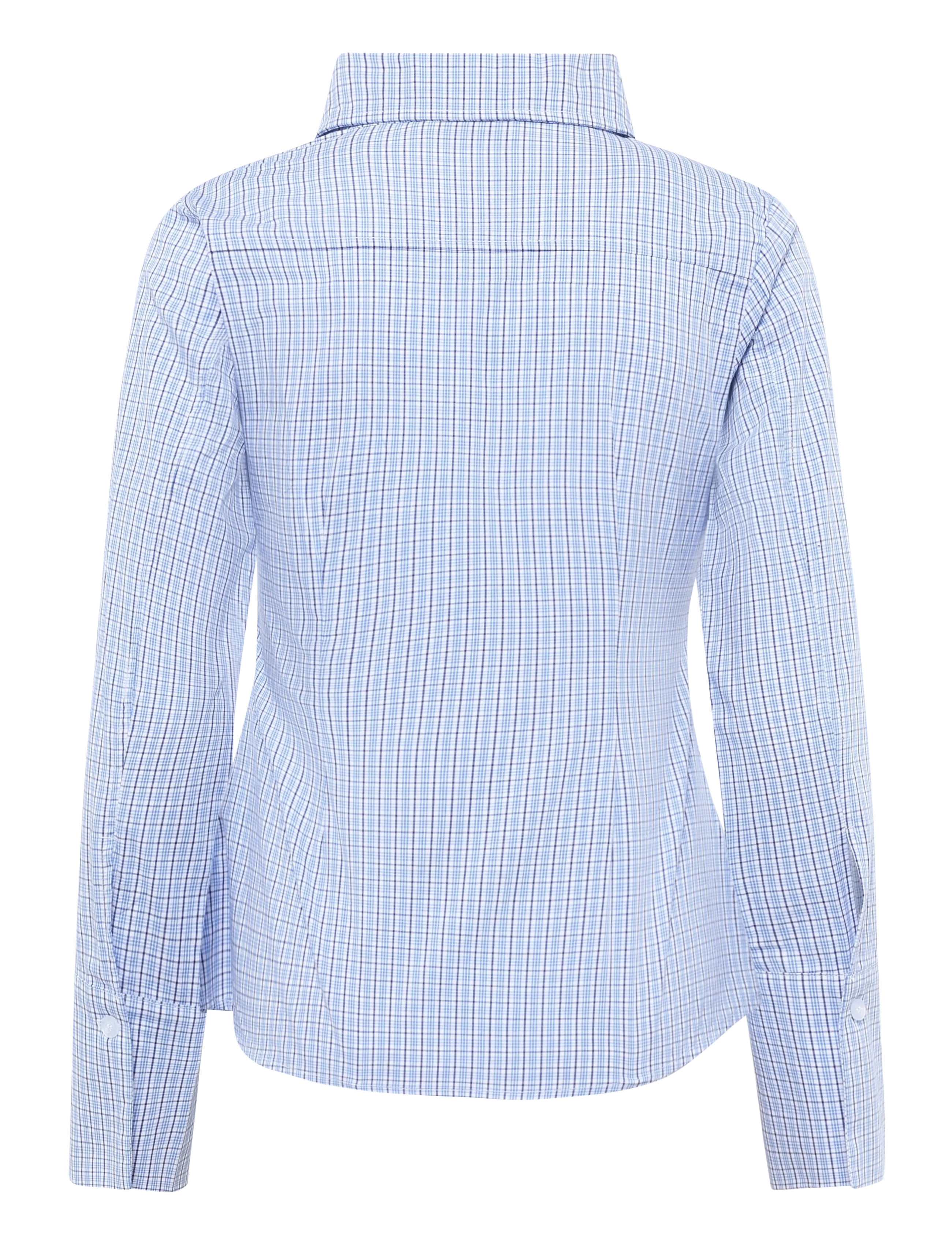 BYIC - SiljeIC Shirt - langærmede skjorter - blue white checks - 2