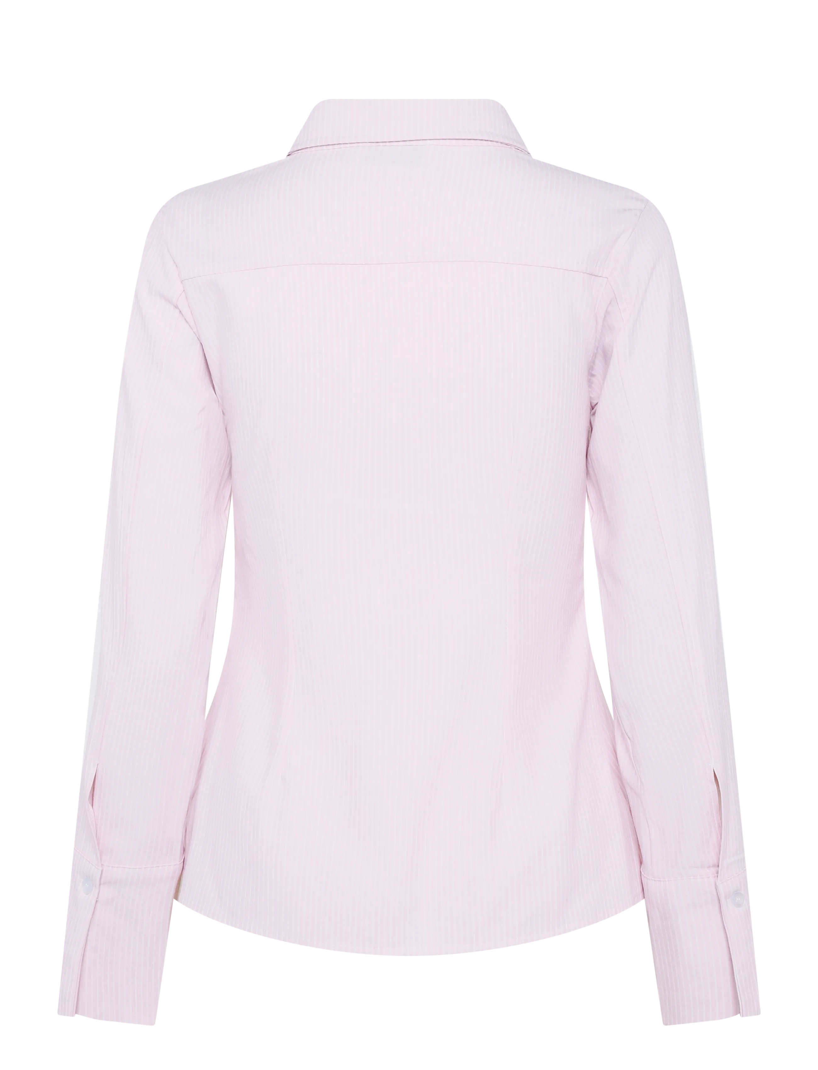 BYIC - SiljeIC Shirt - pikkade varrukatega särgid - pink white stripes - 1