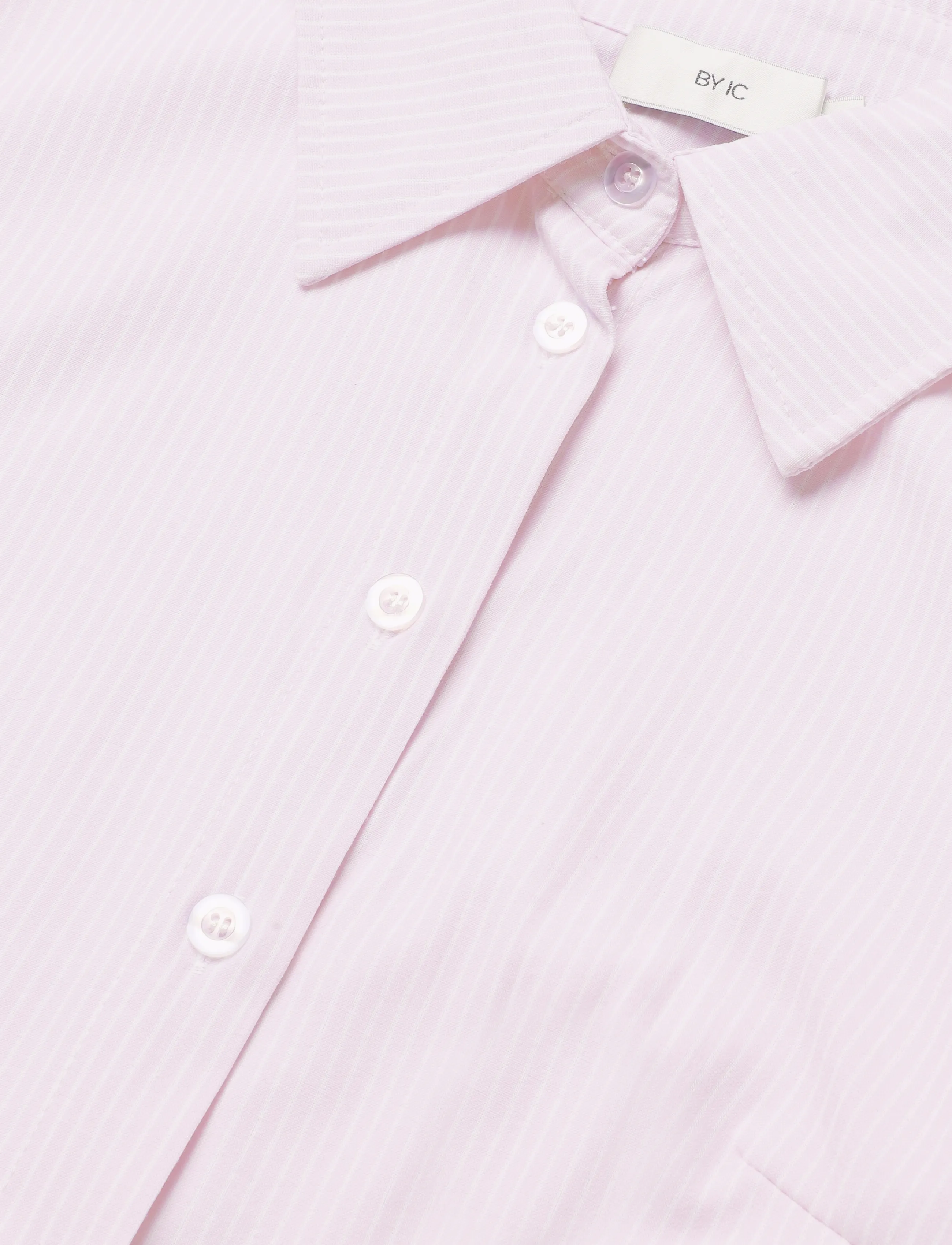 BYIC - SiljeIC Shirt - pikkade varrukatega särgid - pink white stripes - 4