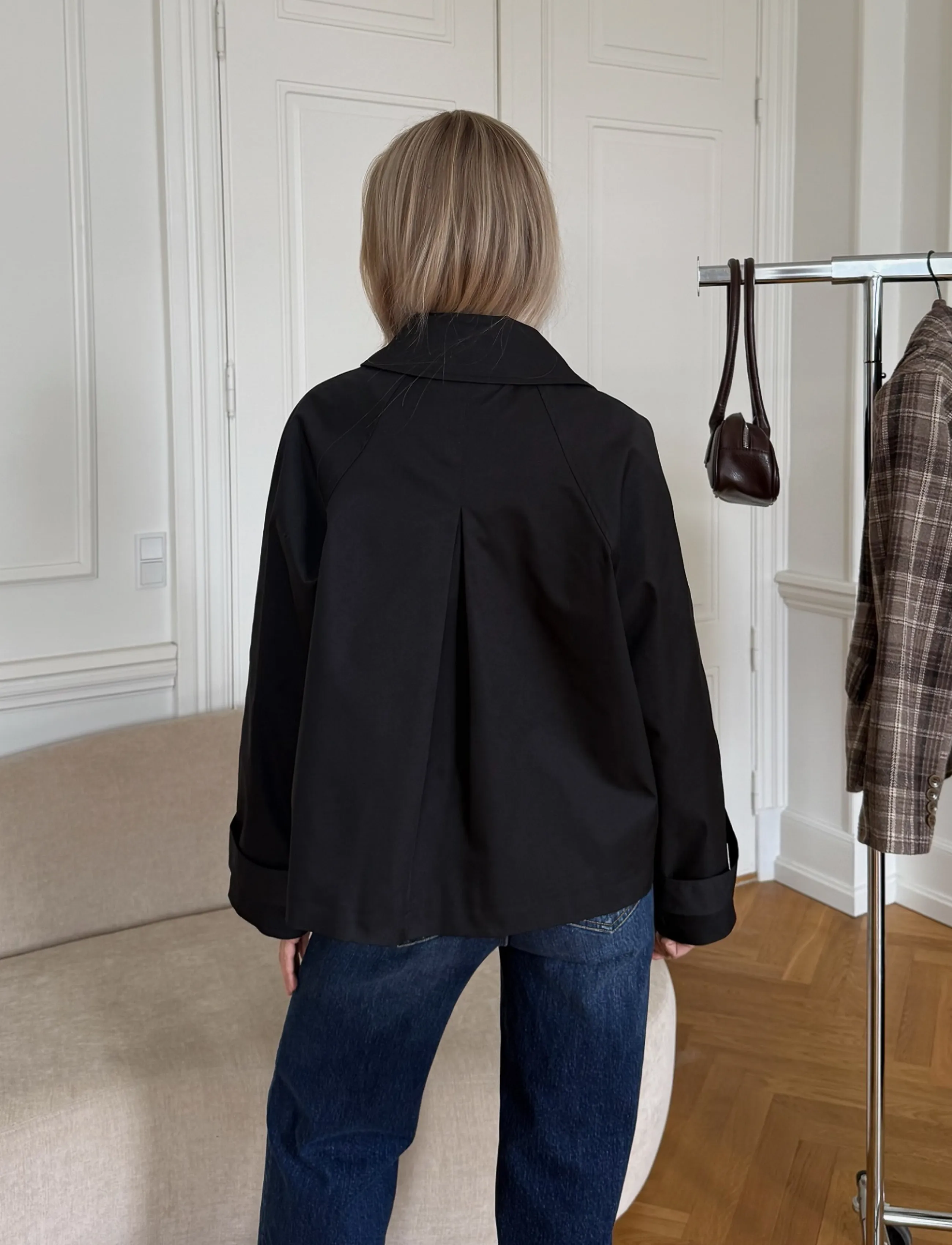 BYIC Avaic Short Trenchcoat vinterjackor dam – bild 5