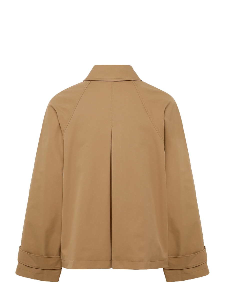 BYIC - AvaIC Short Trenchcoat - vihmamantlid - camel - 2