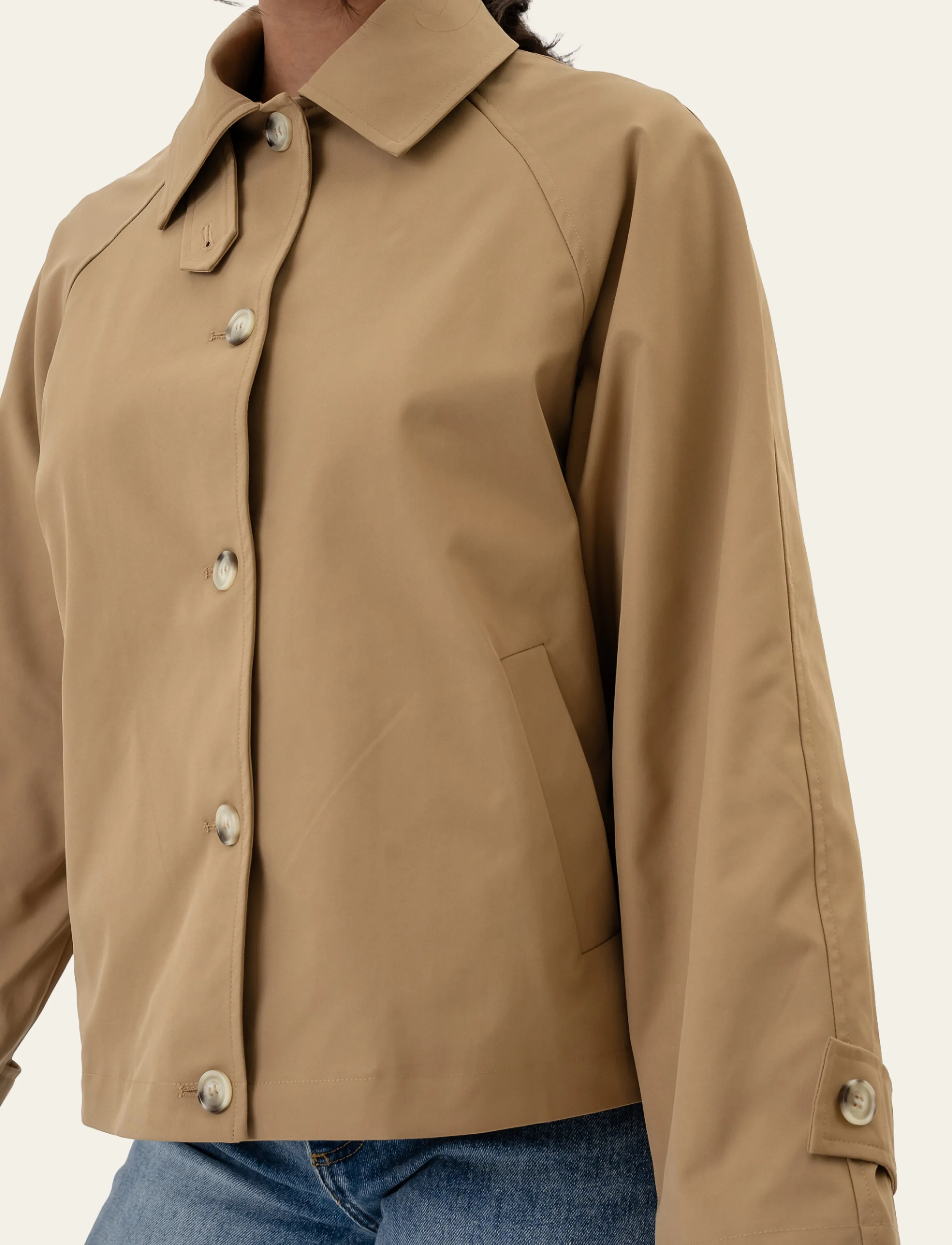 BYIC - AvaIC Short Trenchcoat - camel - 4
