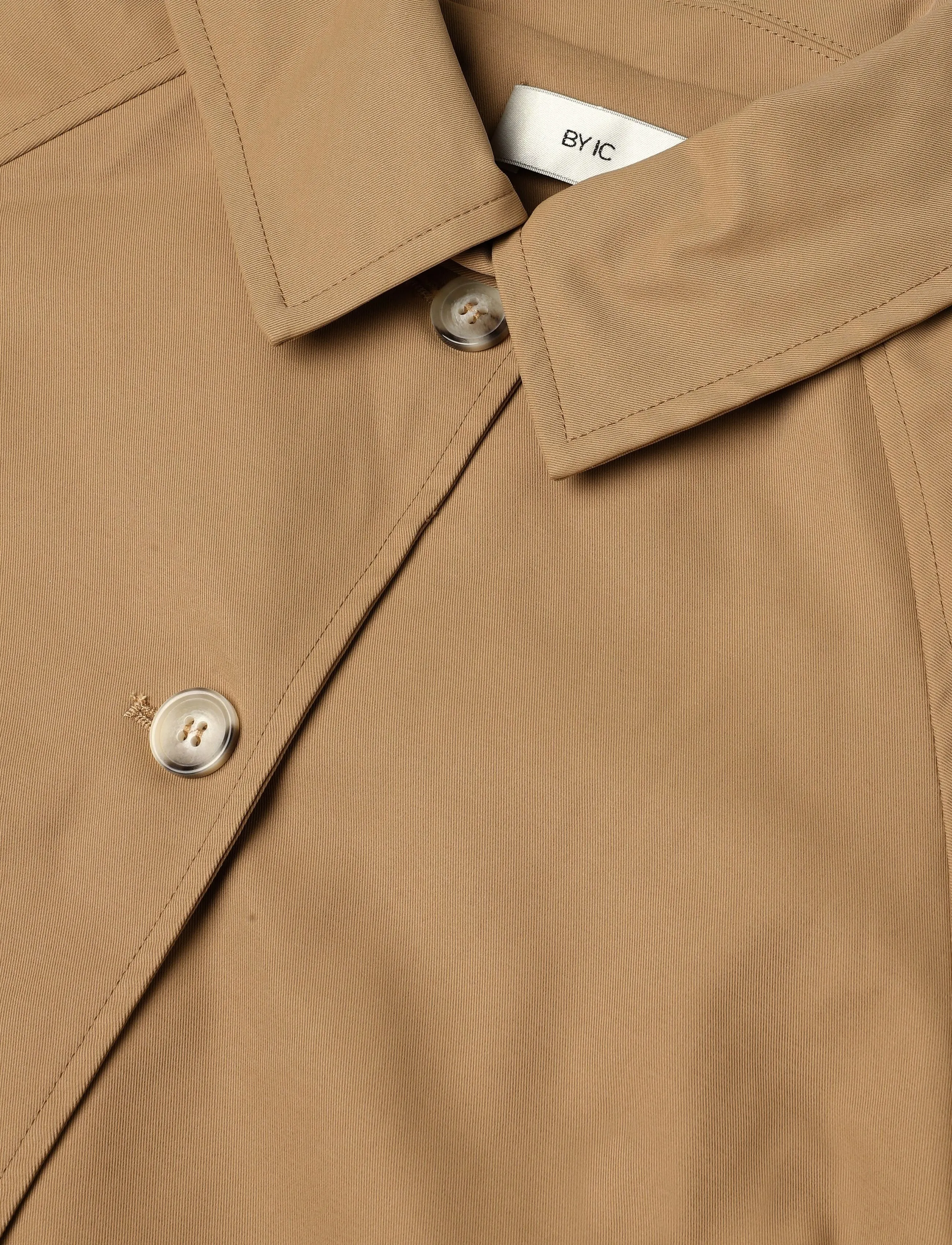 BYIC - AvaIC Short Trenchcoat - vihmamantlid - camel - 4