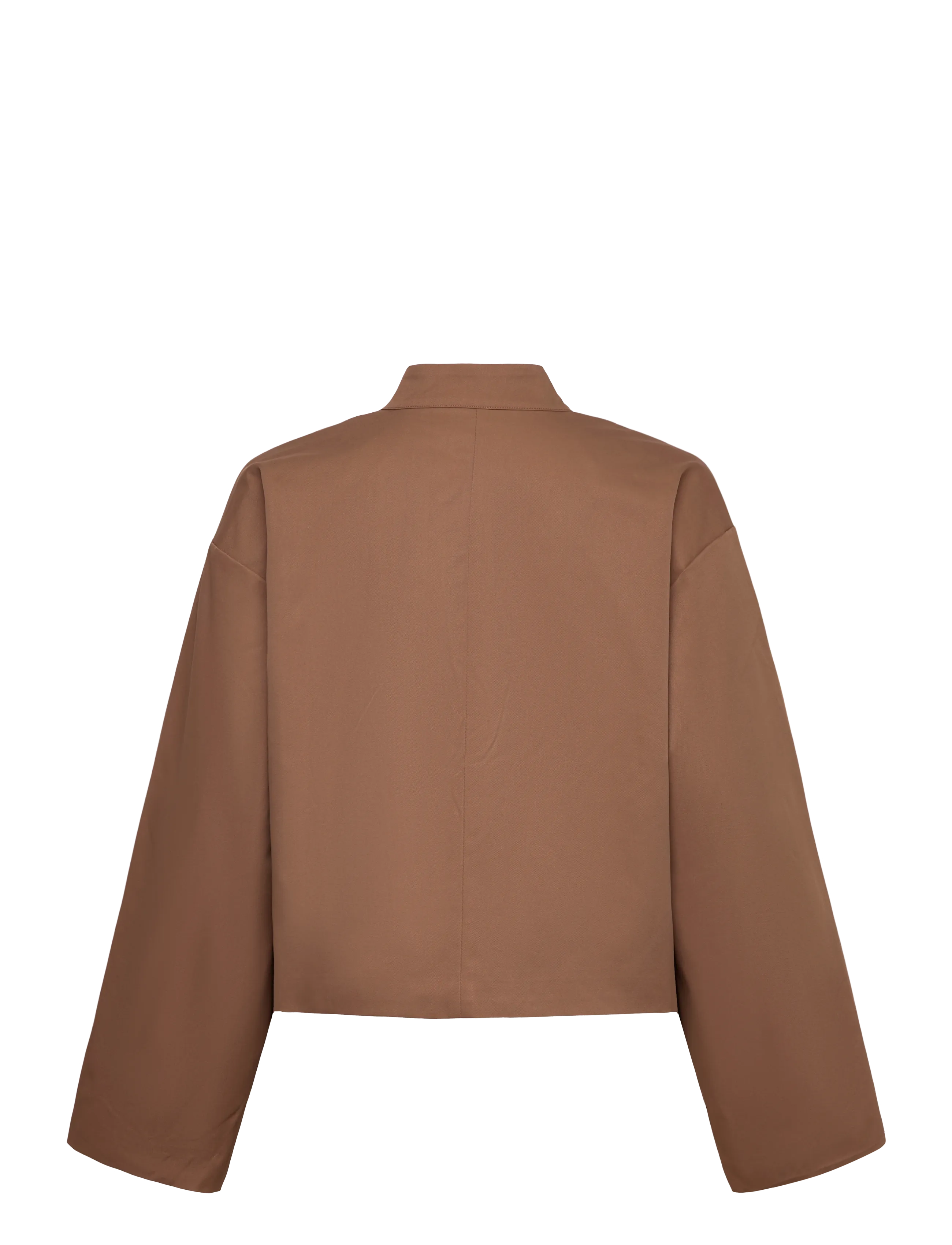 BYIC - EvaIC Wool Jacket - lette jakker - dark brown - 2