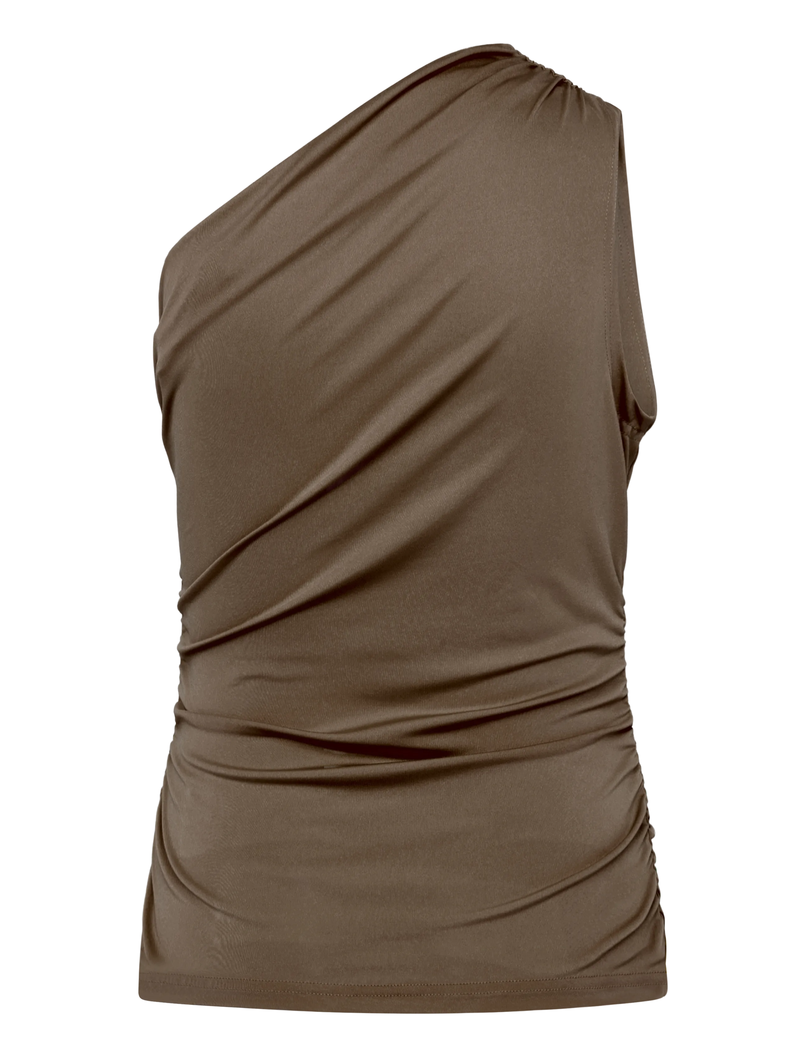 BYIC - AndreaIC Top - sleeveless tops - dark brown - 1
