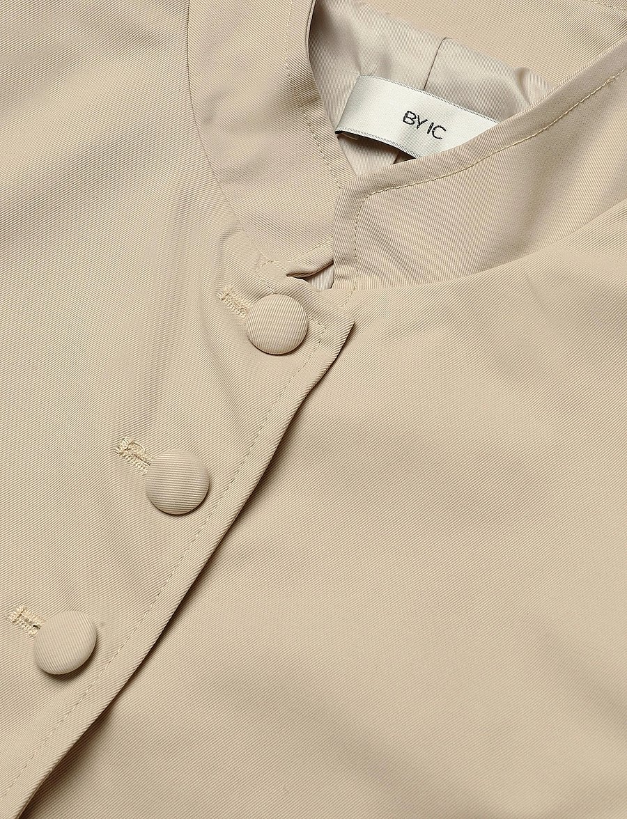 BYIC - CilleIC Blazer Shirt - einreihige blazer - beige - 5