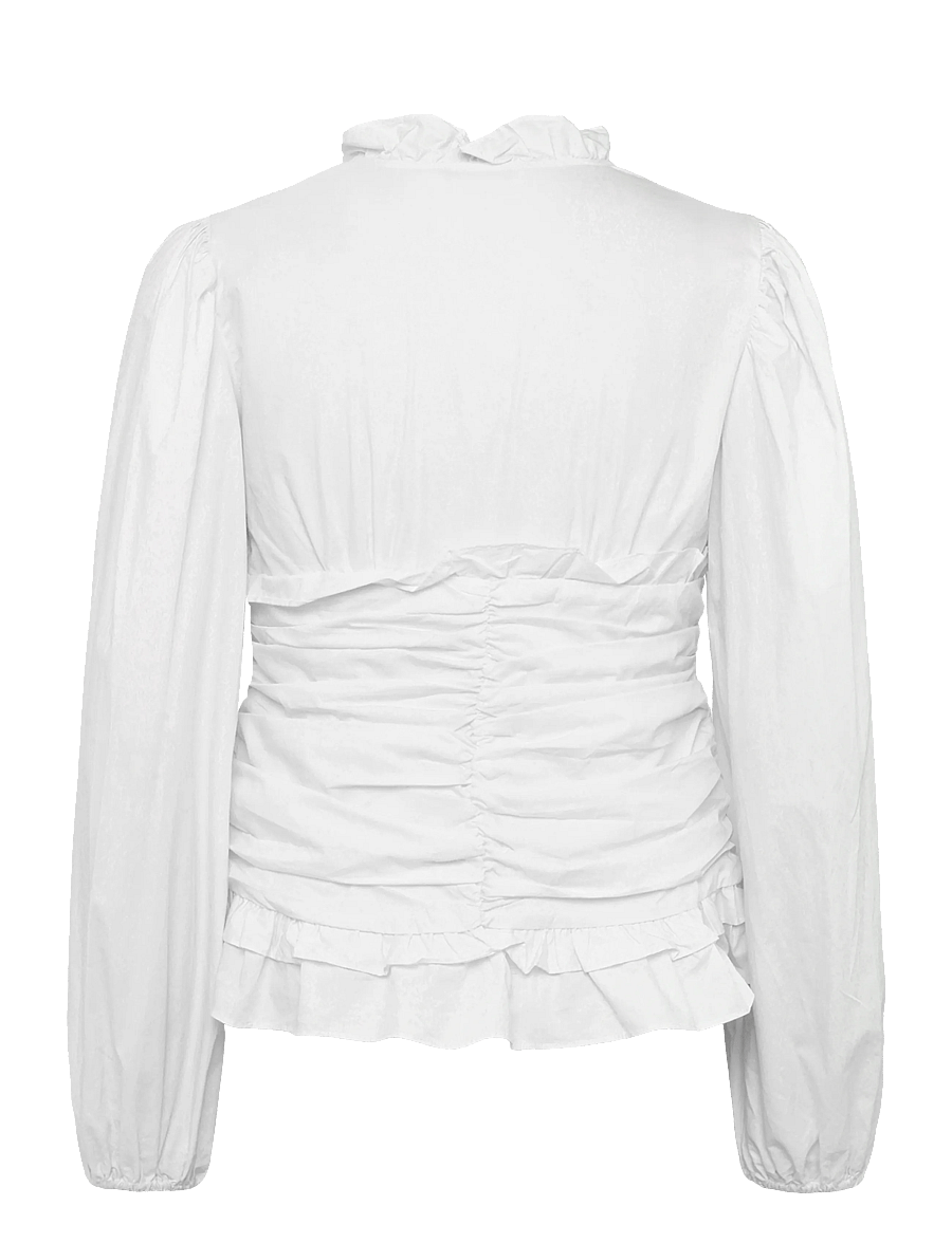 BYIC - ArielIC LS Blouse - langærmede bluser - white - 2