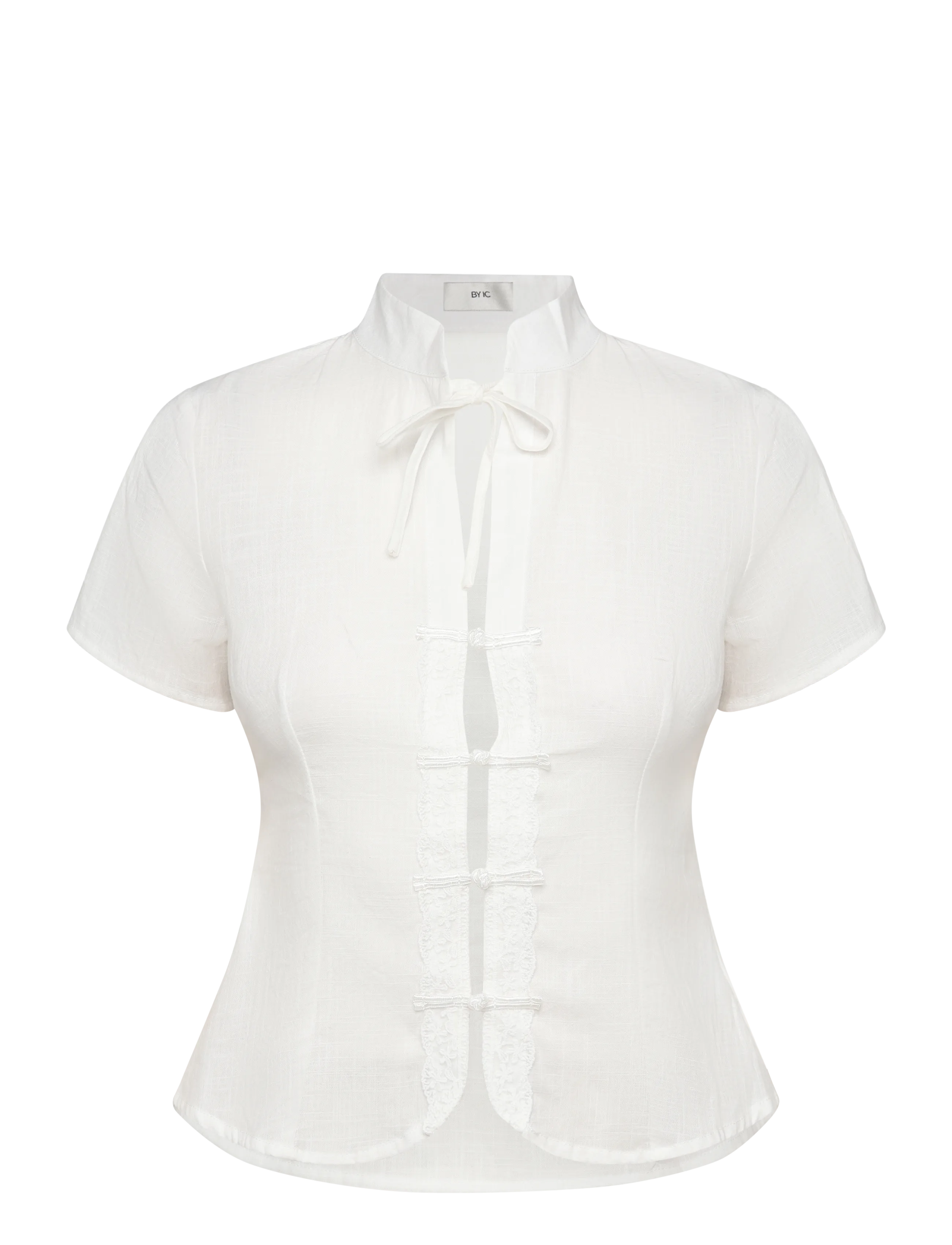 BYIC - TyraIC Blouse - kortärmade blusar - white - 1