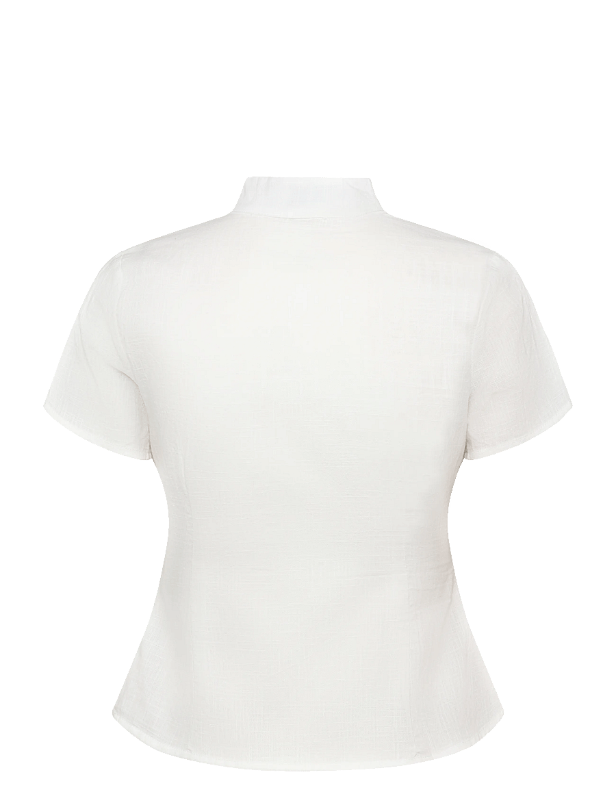 BYIC - TyraIC Blouse - kortärmade blusar - white - 2