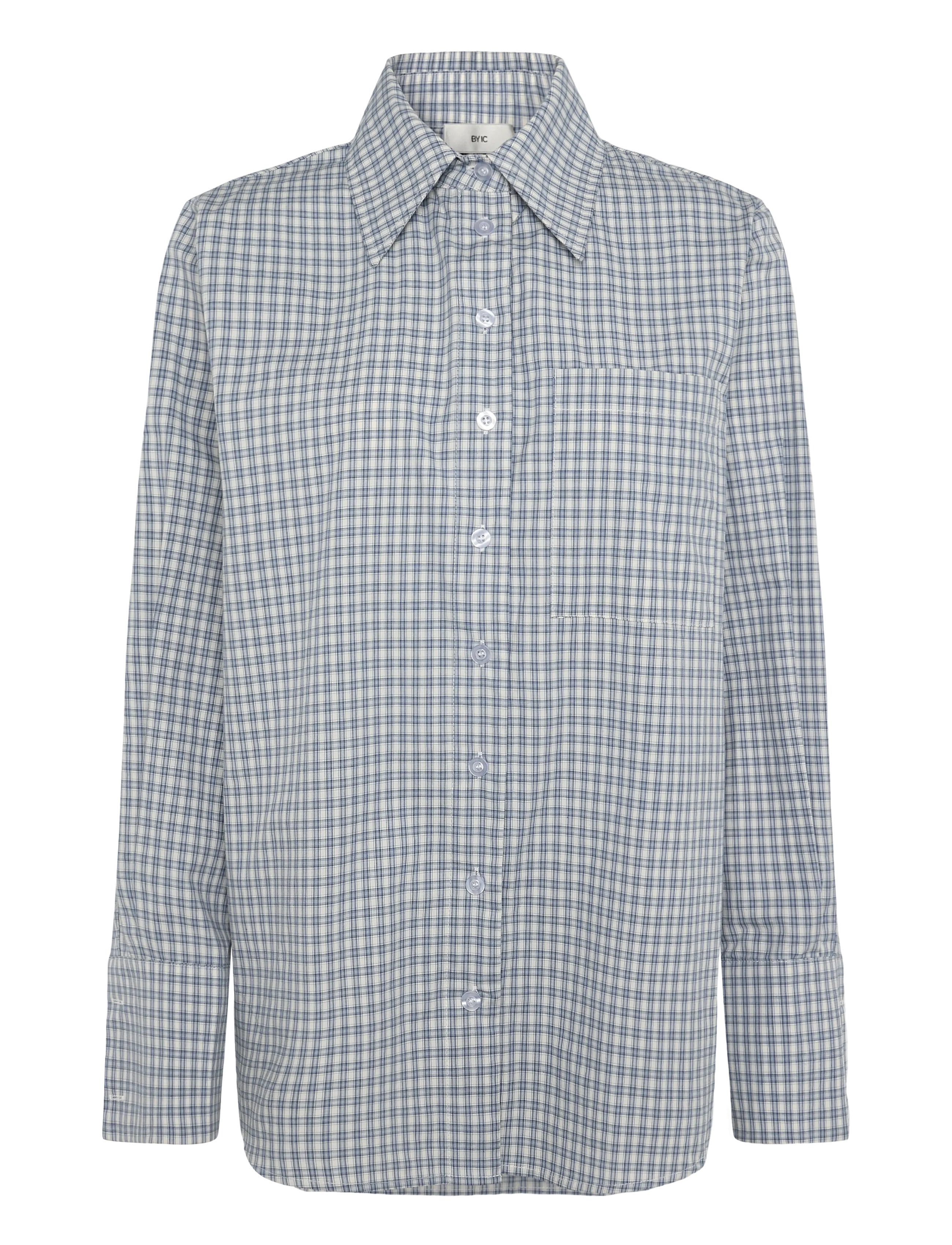 BYIC - IsabellaIC Shirt - langärmlige hemden - blue checks - 1
