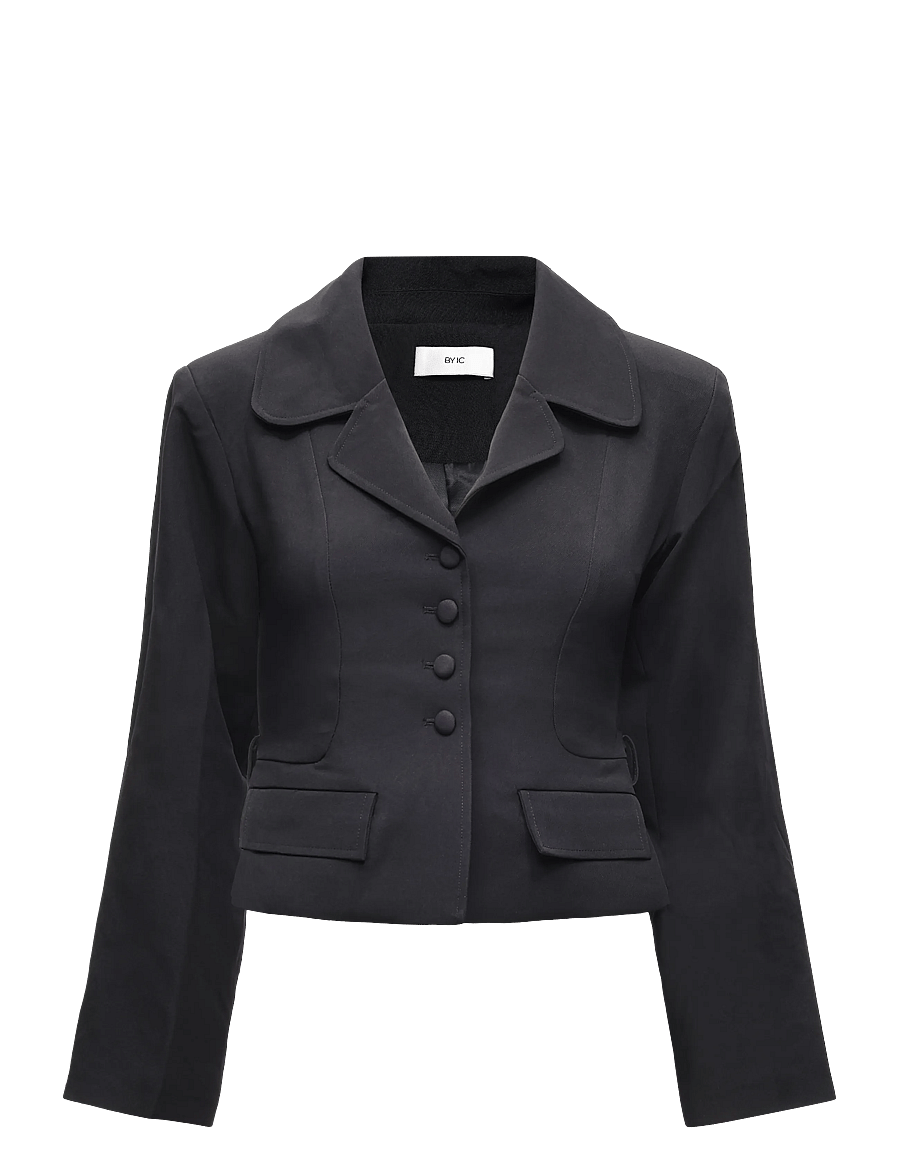 BYIC - AnnieIC Tee Blazer - blazer mit gürtel - black - 1
