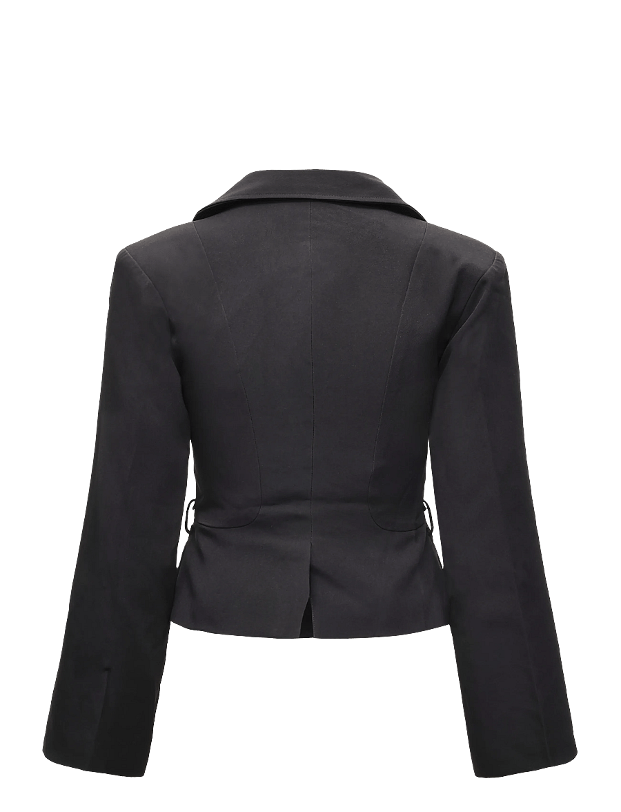 BYIC - AnnieIC Tee Blazer - blazer mit gürtel - black - 2