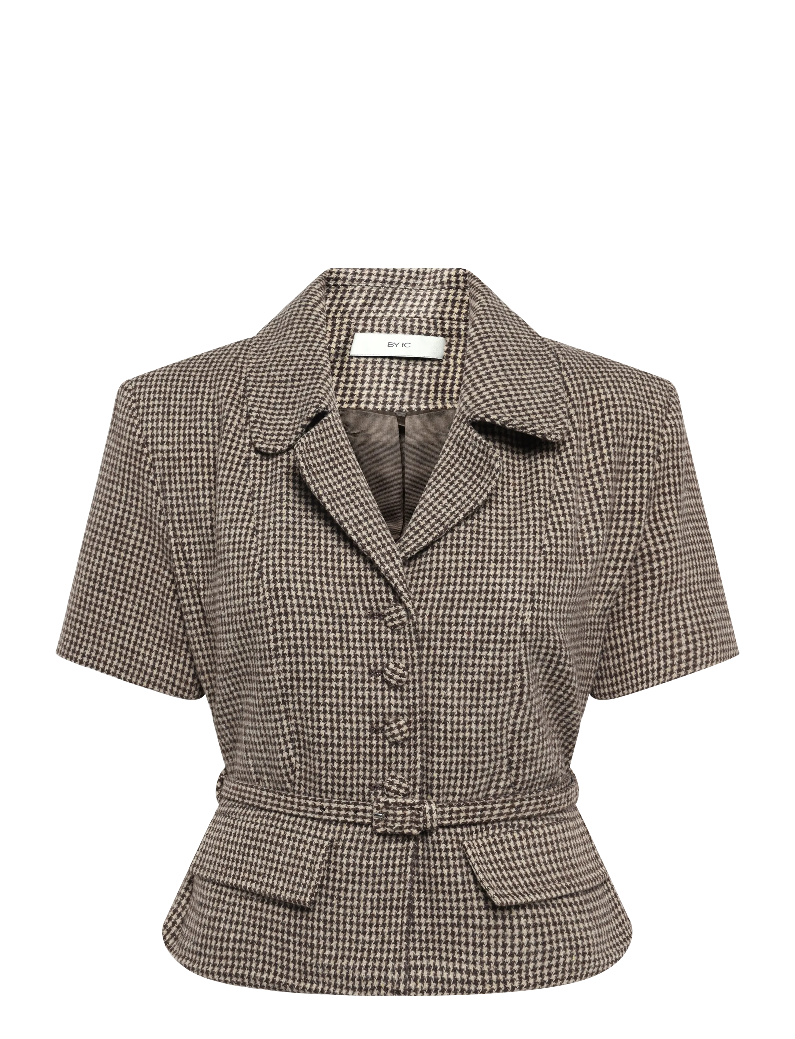 BYIC AnnieIC Tee Blazer - Blazere - BROWN CHECKS / brown