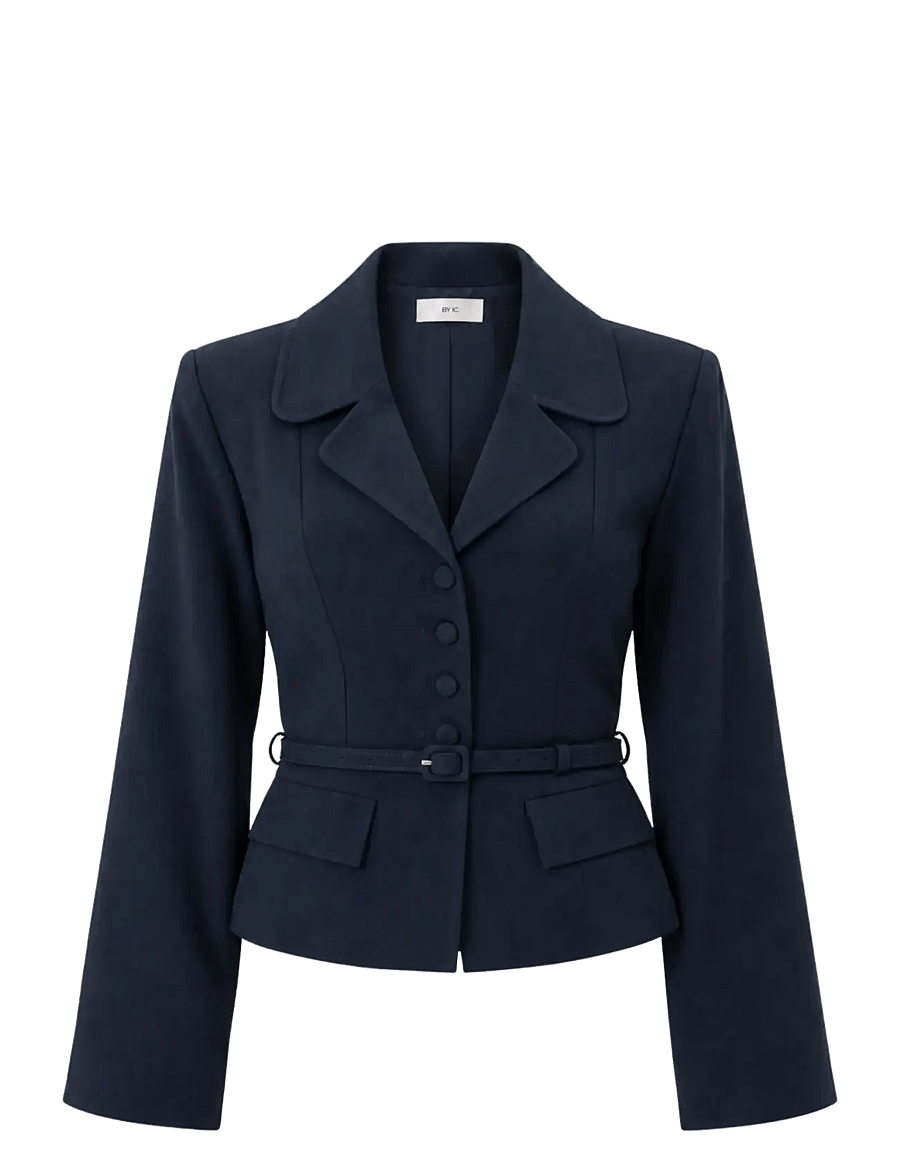 BYIC - AnnieIC Blazer - enkeltradede blazere - navy - 1
