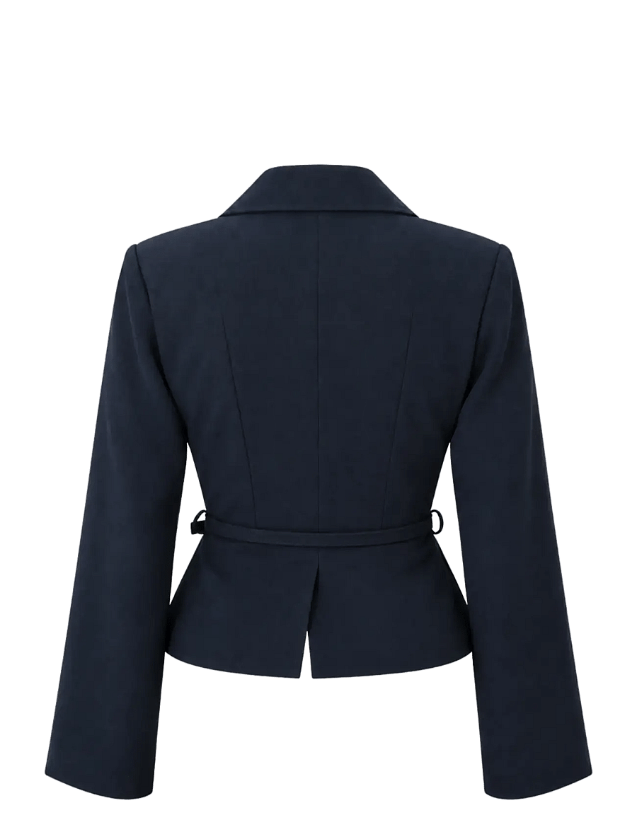 BYIC - AnnieIC Blazer - enkeltradede blazere - navy - 2