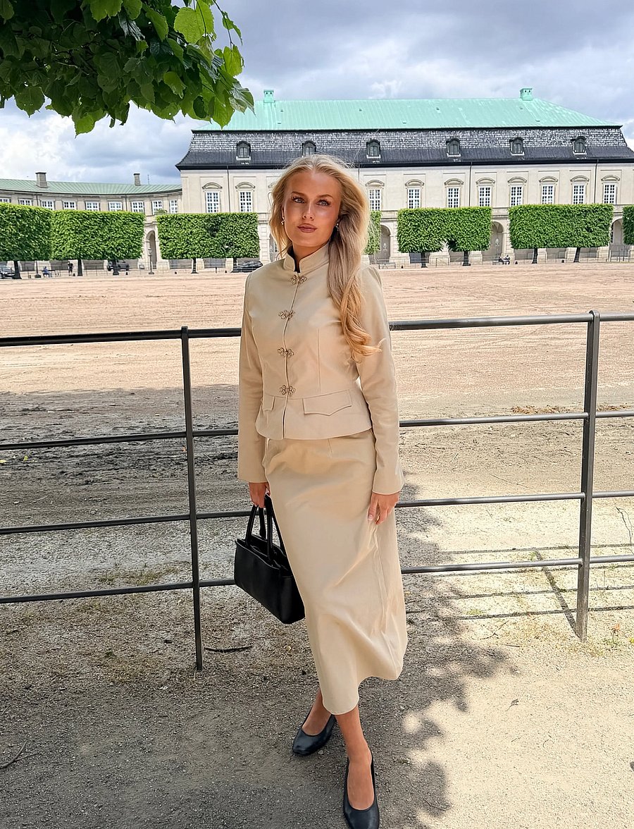 BYIC - TracyIC Blazer Shirt - Üherealised pintsakud - beige - 3