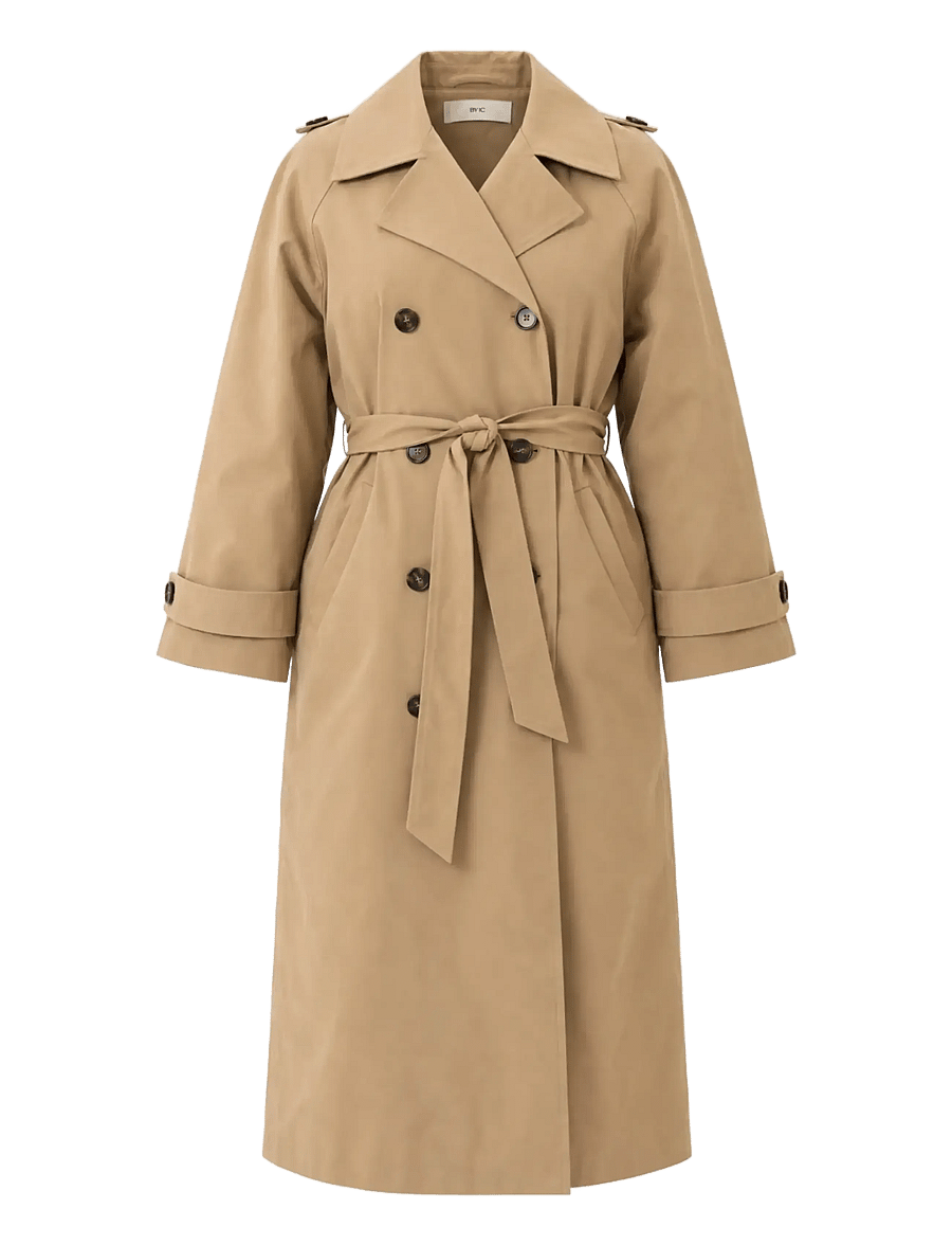 BYIC - EvieIC Trenchcoat - trenchcoats - camel - 1