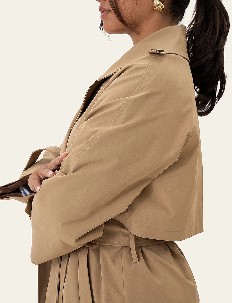 BYIC - EvieIC Trenchcoat - trenchcoats - camel - 5