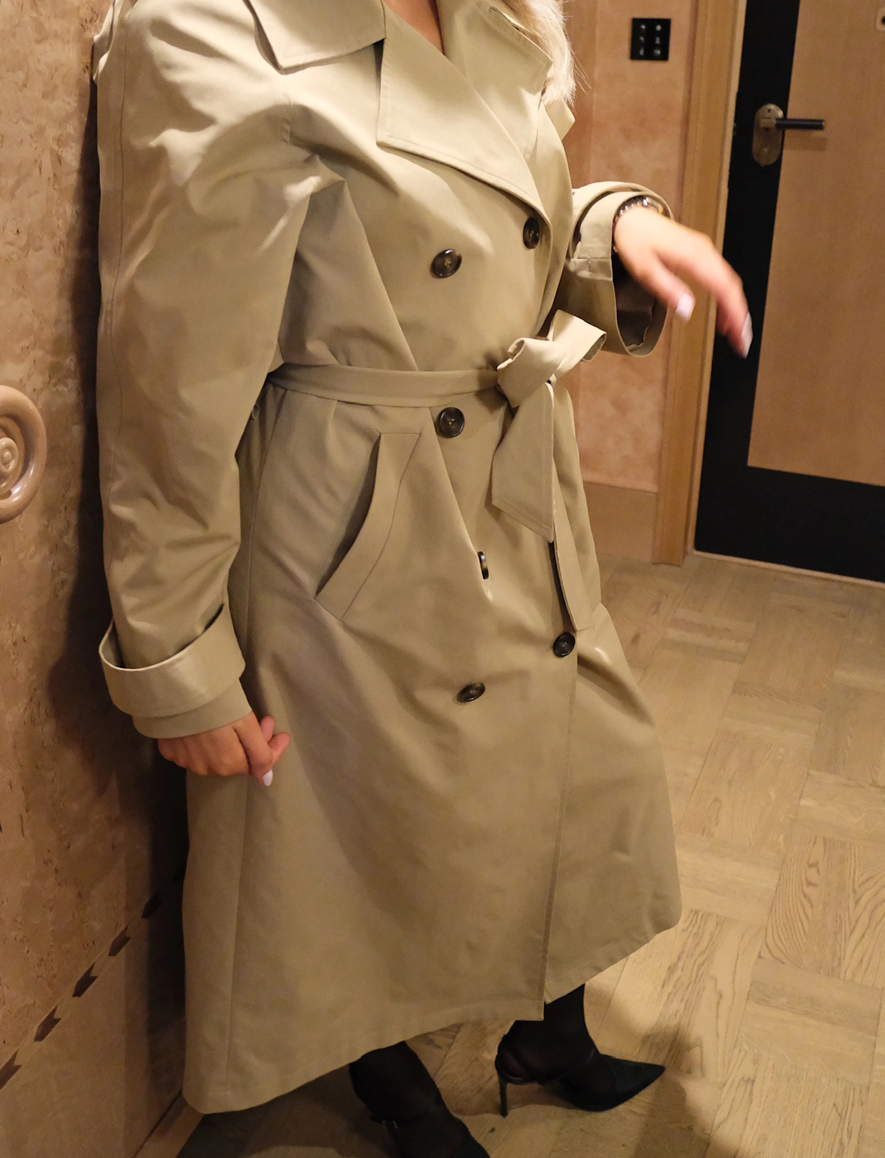 BYIC Evieic Trenchcoat kappor & rockar dam – bild 6