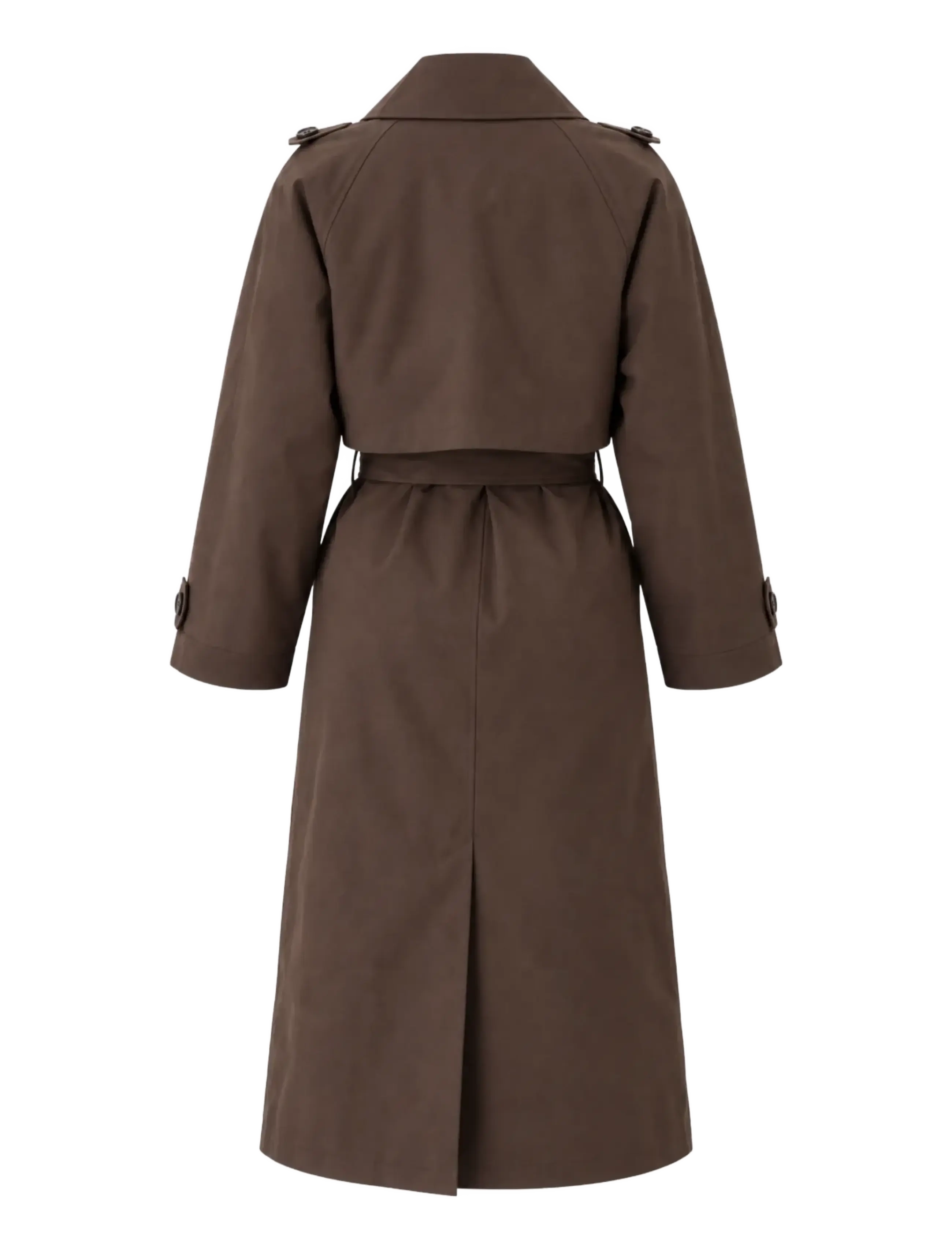 BYIC - EvieIC Trenchcoat - trenchcoats - chocolate brown - 2