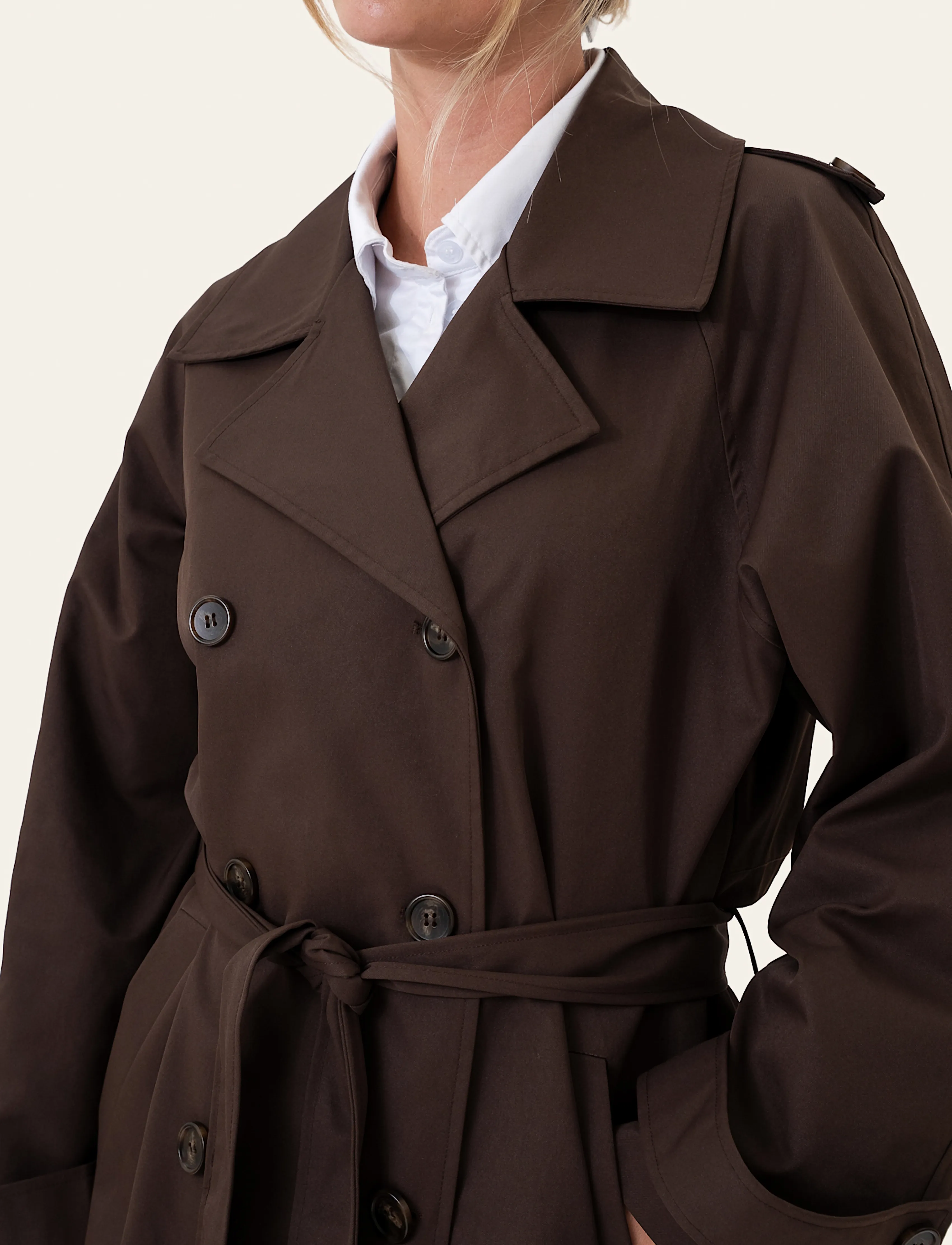 BYIC Evieic Trenchcoat kappor & rockar dam – bild 5