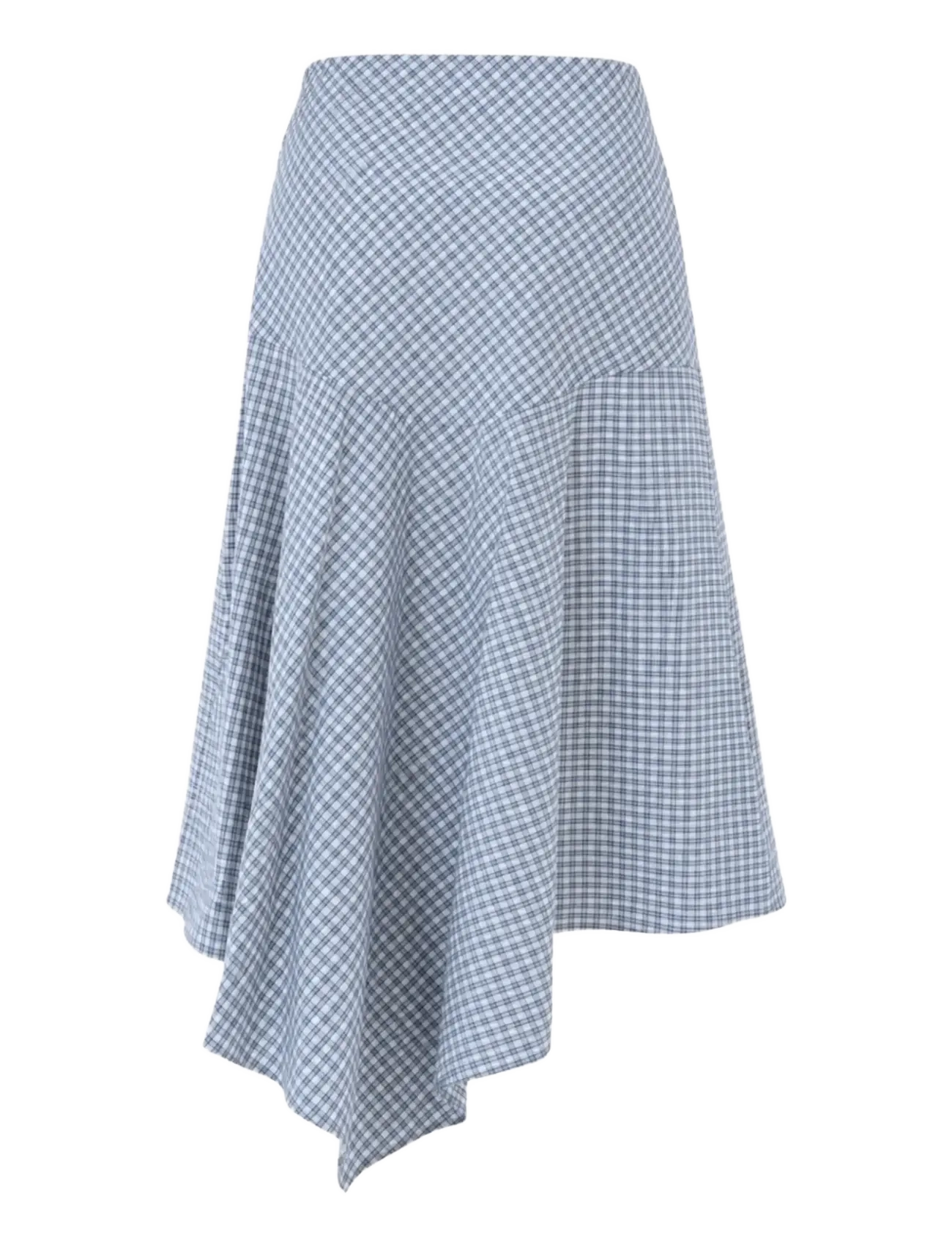 BYIC - SiriIC Midi Skirt - wrap skirts - blue checks - 2