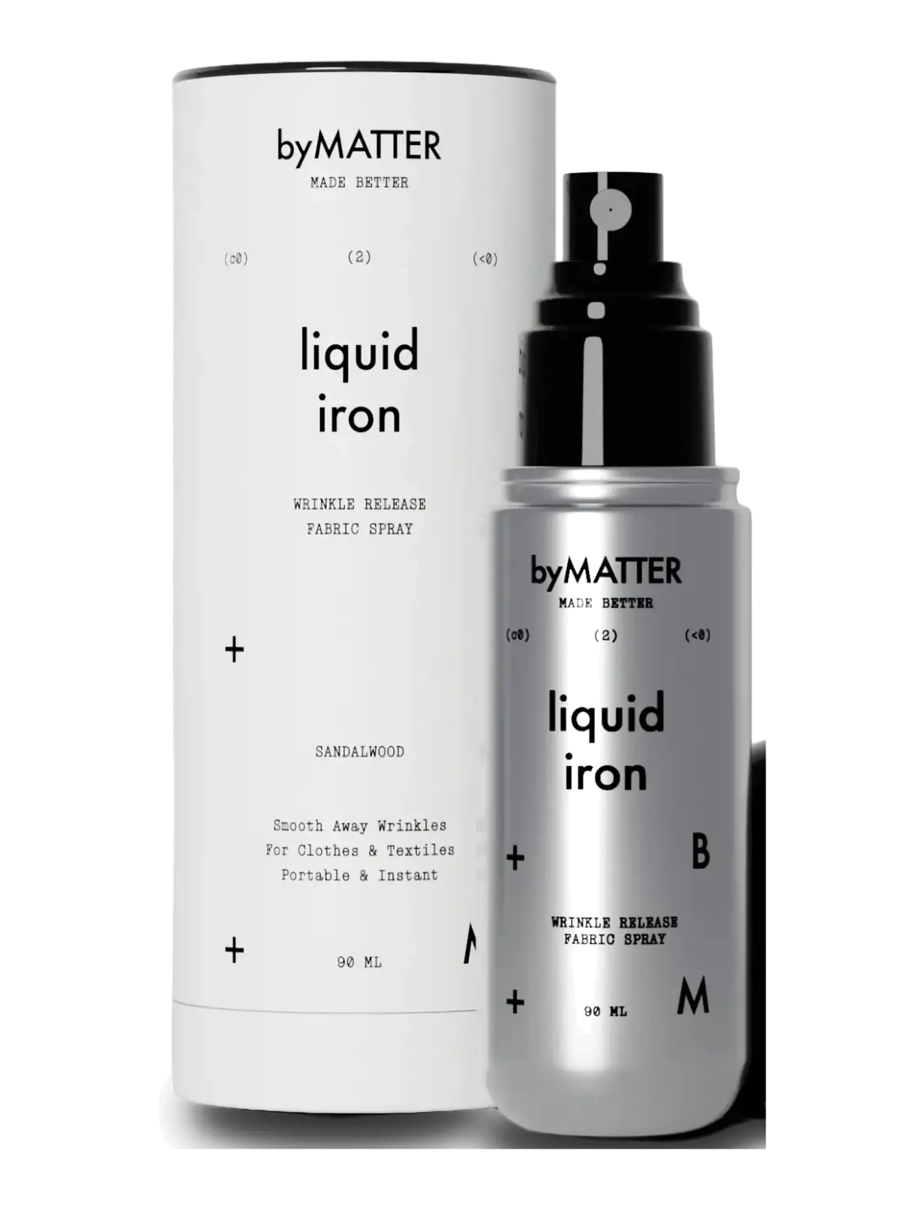 byMATTER Liquid Iron Wrinkle Release Spray - Alles anzeigen - METALLIC / silver