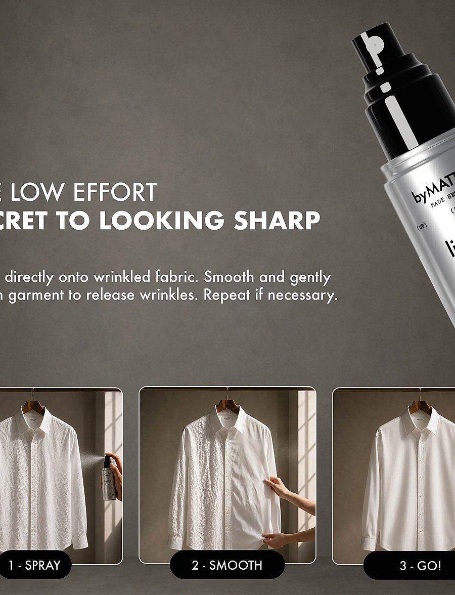 byMATTER - Liquid Iron Wrinkle Release Spray - wäsche - metallic - 0