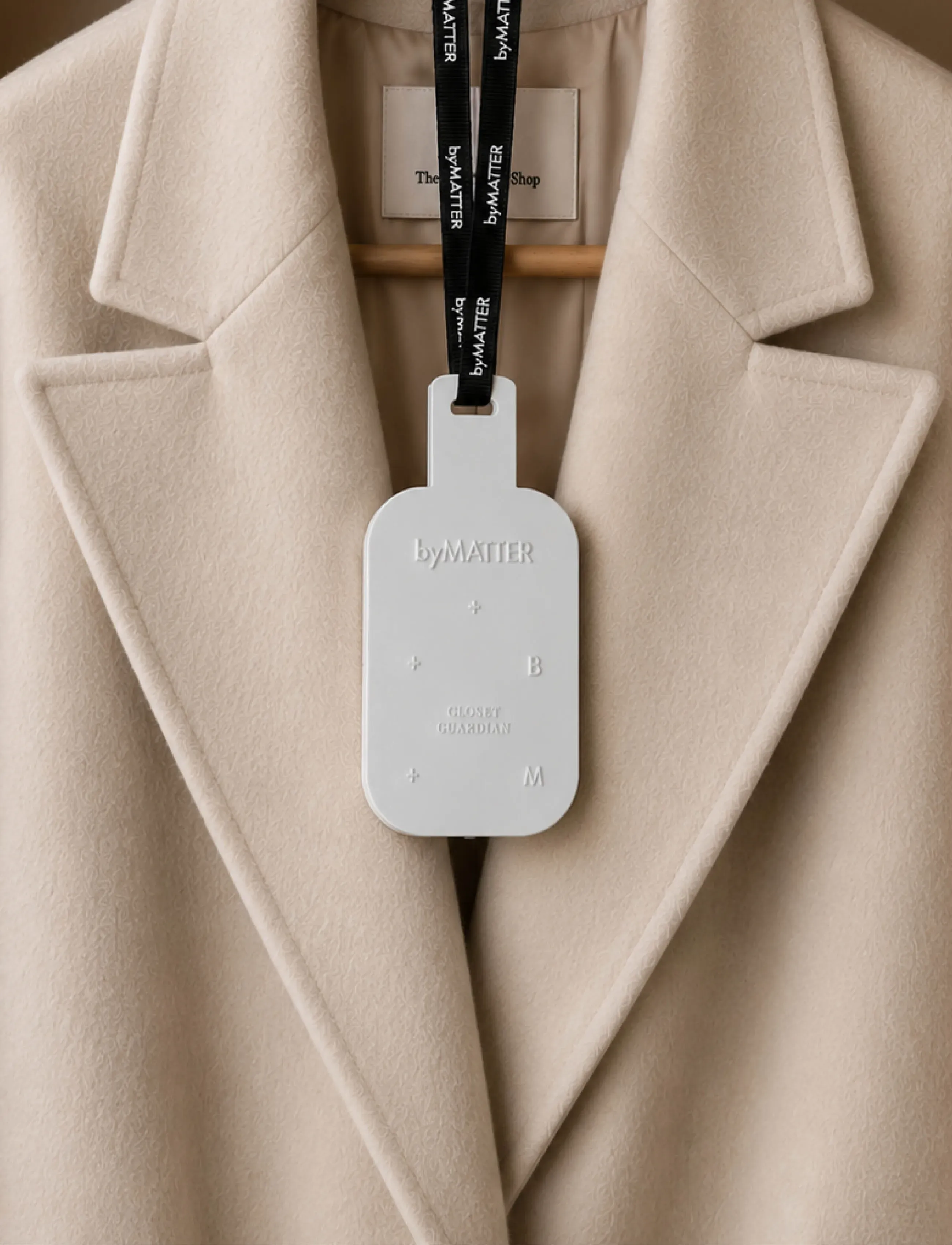 byMATTER - Closet Guardian Closet Freshener - produkter til tøjvask - white - 0
