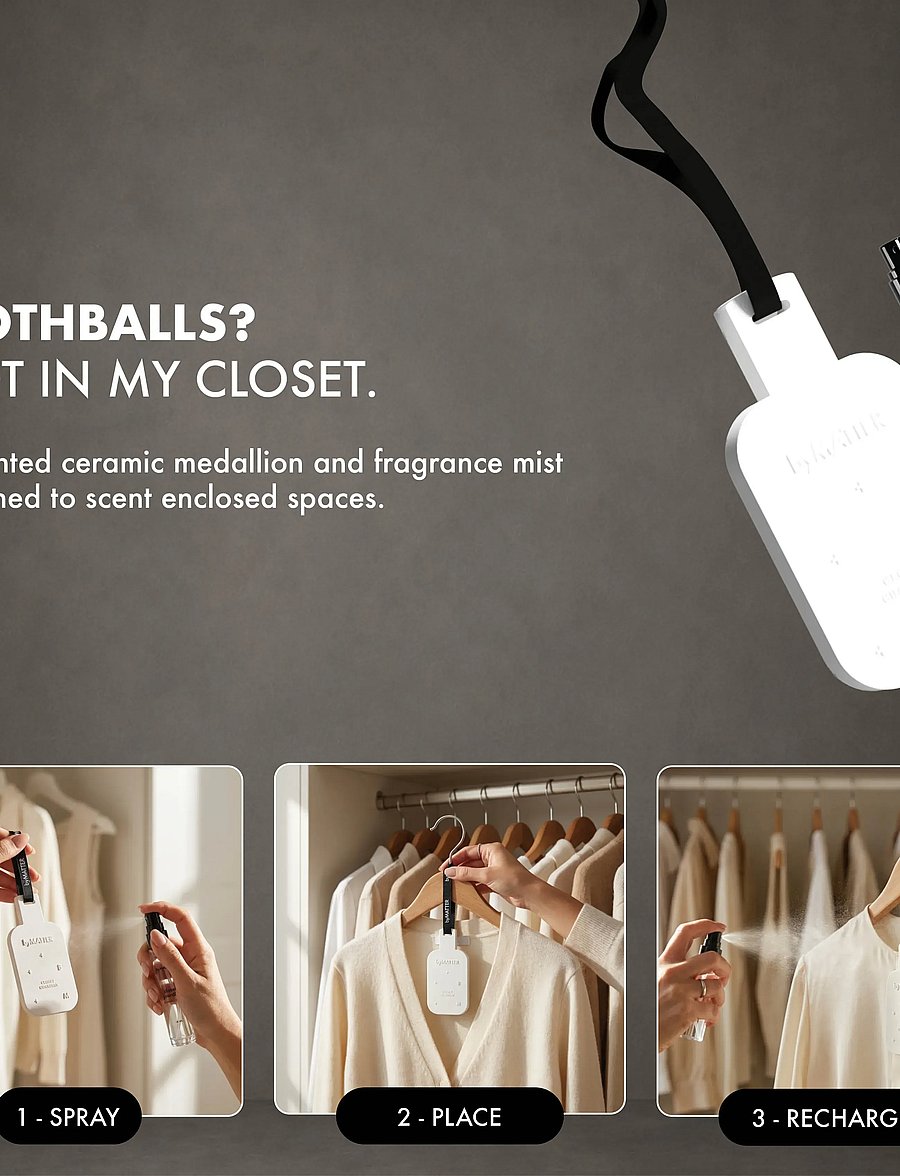 byMATTER - Closet Guardian Closet Freshener - produkter til tøjvask - white - 2