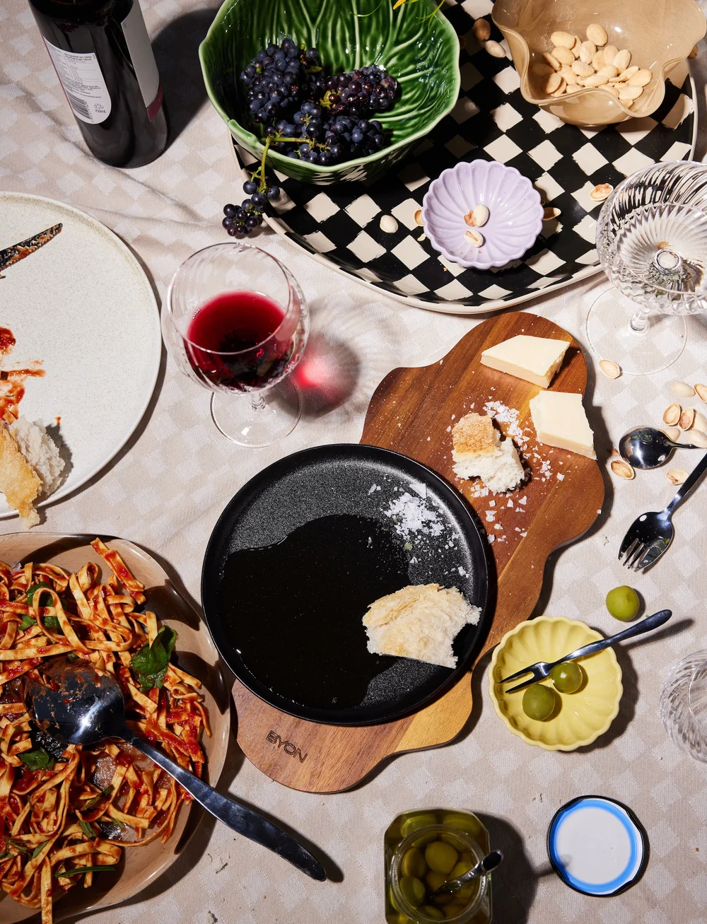 Byon - Cutting board Flowy S - trends - dark brown - 1