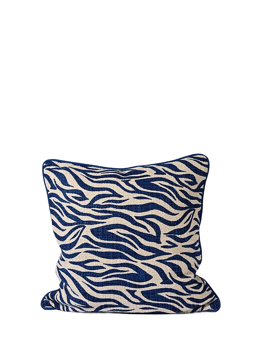 Byon - Pillow Anima zebra M - kissen - blue - 1